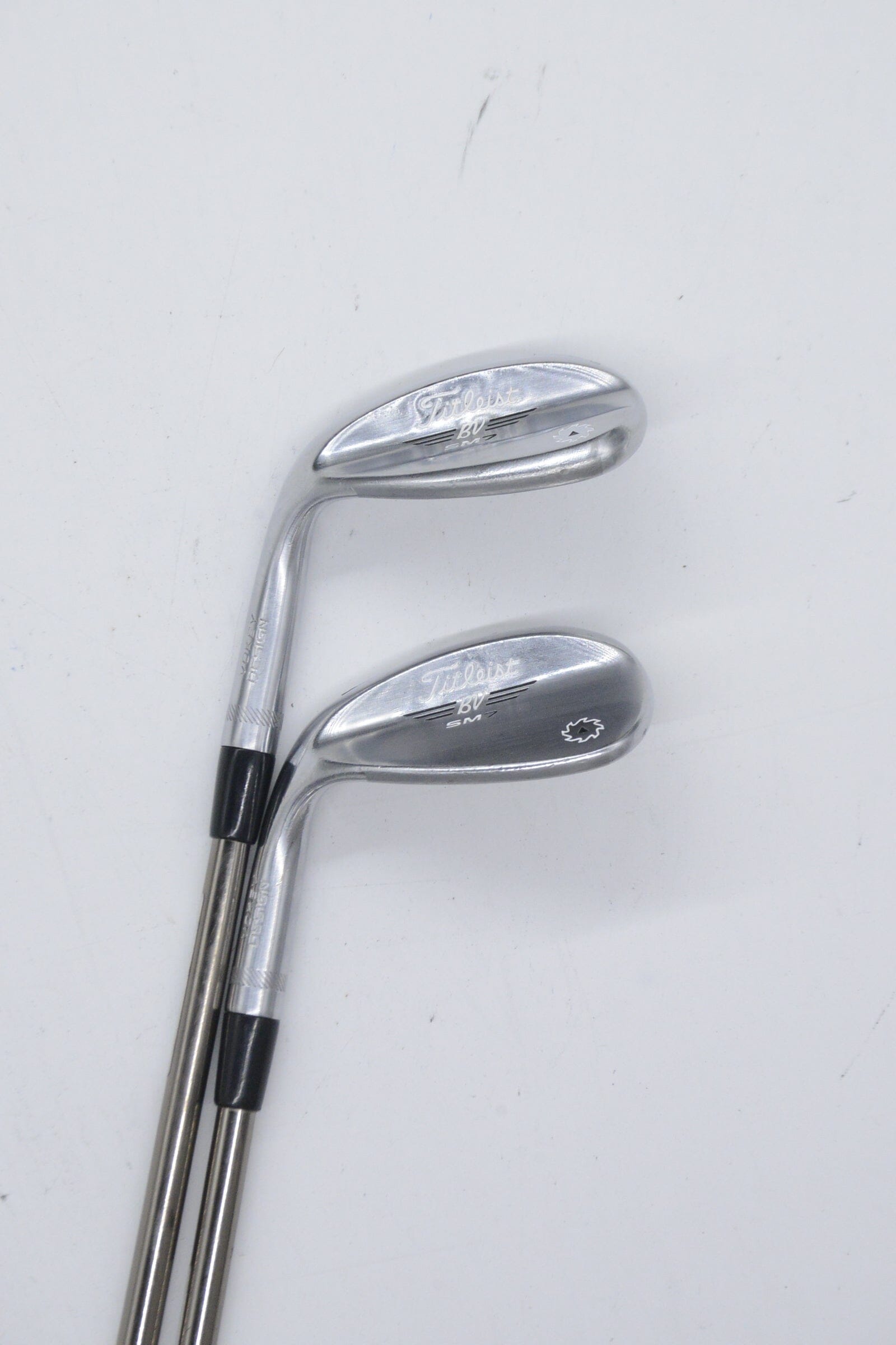 Lefty Titleist Vokey SM7 Tour Chrome 56 & 60 Degree Wedge Set SR Flex Golf Clubs GolfRoots