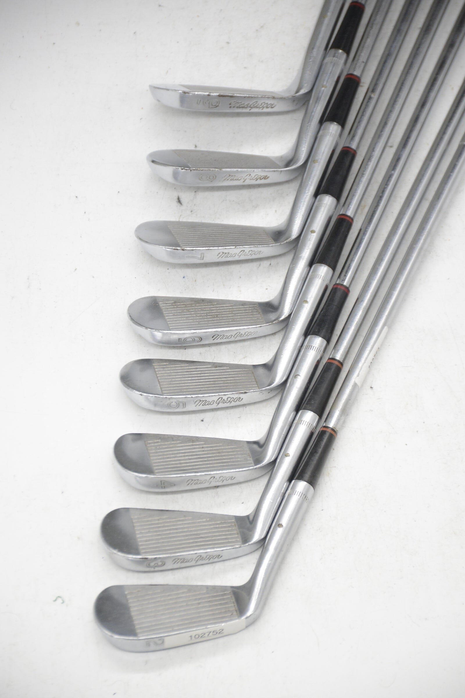 MacGregor Byron Nelson 2-9 Iron Set S Flex -1" Golf Clubs GolfRoots