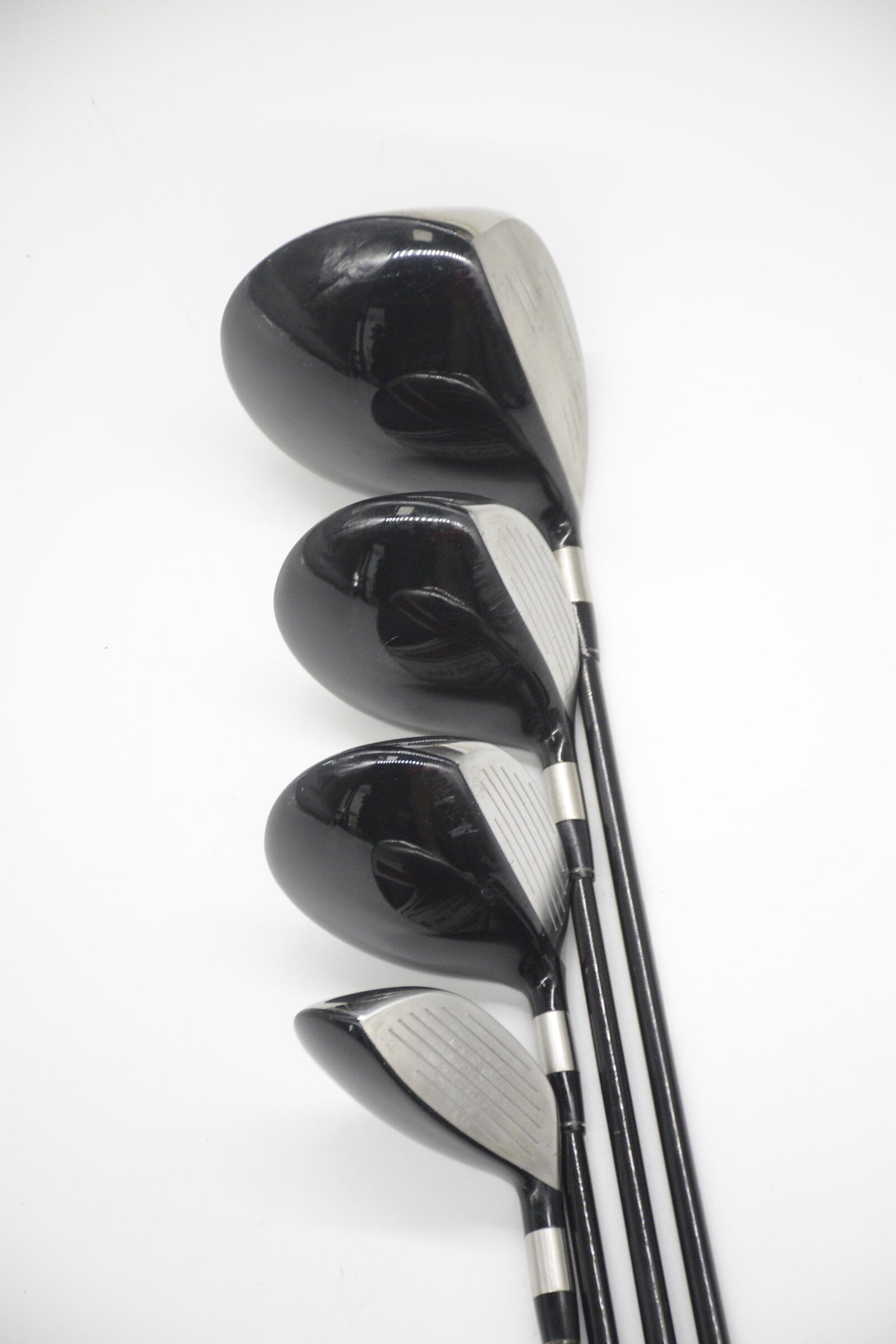 Lefty *Dented* Adams Tight Lies D, 3W, 5W, 5H Wood Set Uniflex Golf Clubs GolfRoots