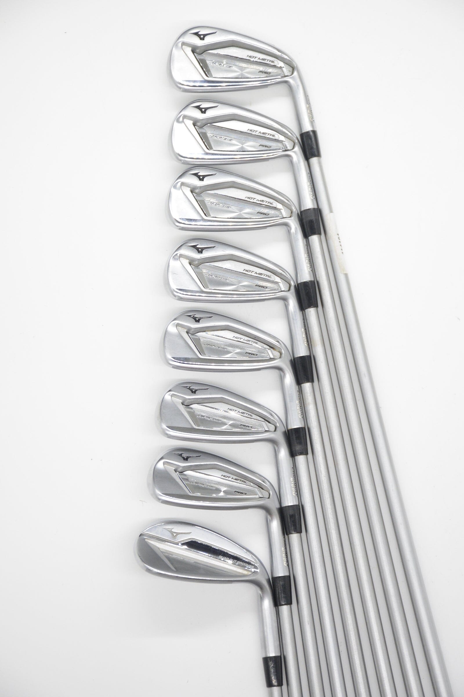 Mizuno JPX 919 Hot Metal Pro 4-GW Iron Set S Flex -1.75" Golf Clubs GolfRoots