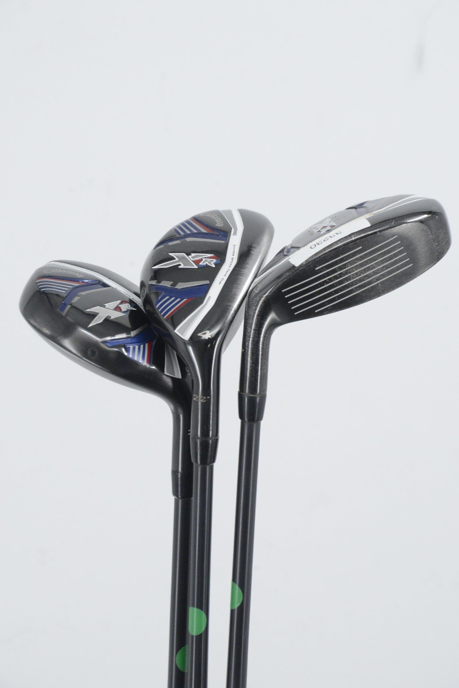 Callaway XR 3H, 4H, 5H Hybrid Set R Flex Golf Clubs GolfRoots
