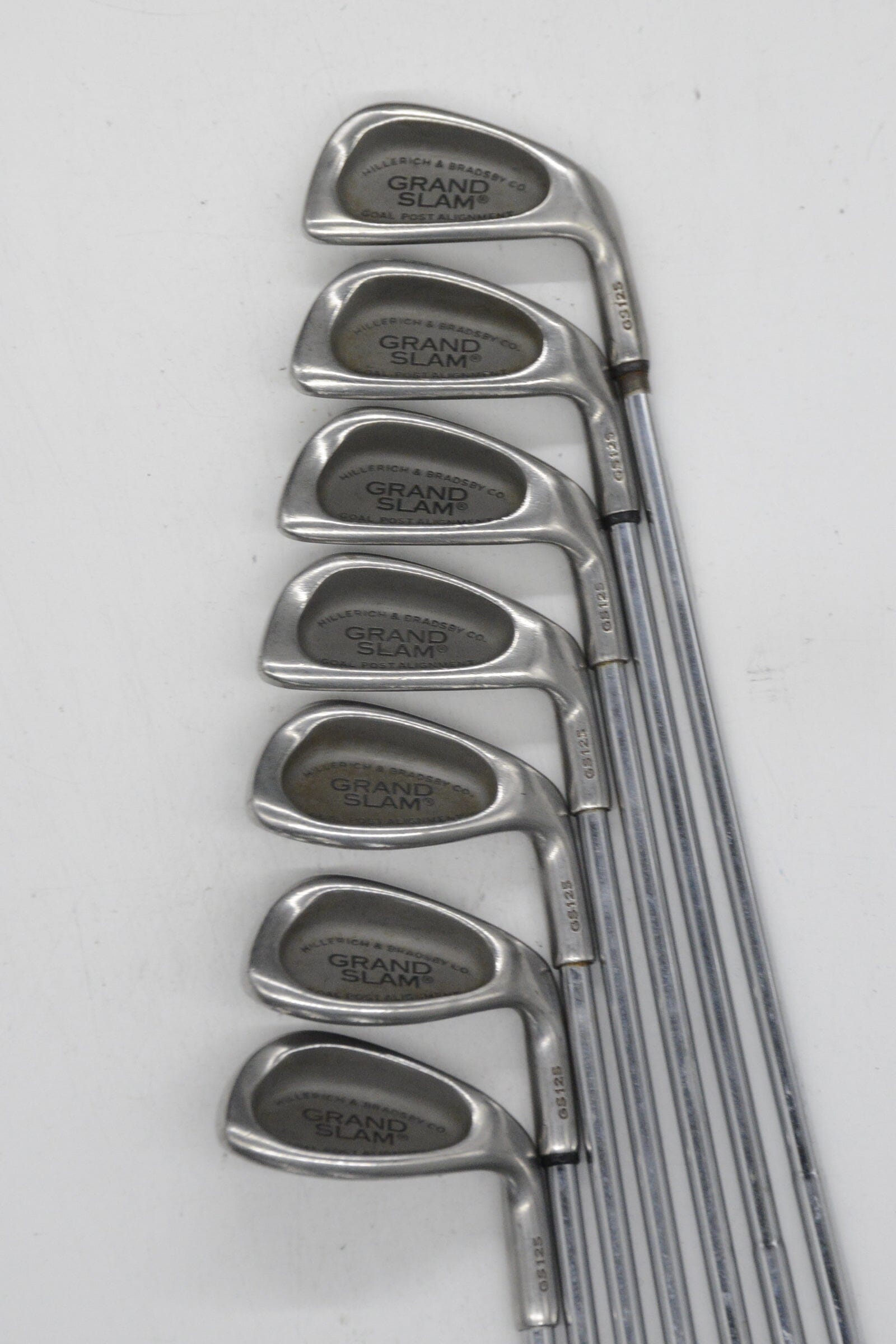 PowerBilt Grand Slam 4-PW Iron Set S Flex Std Length Golf Clubs GolfRoots