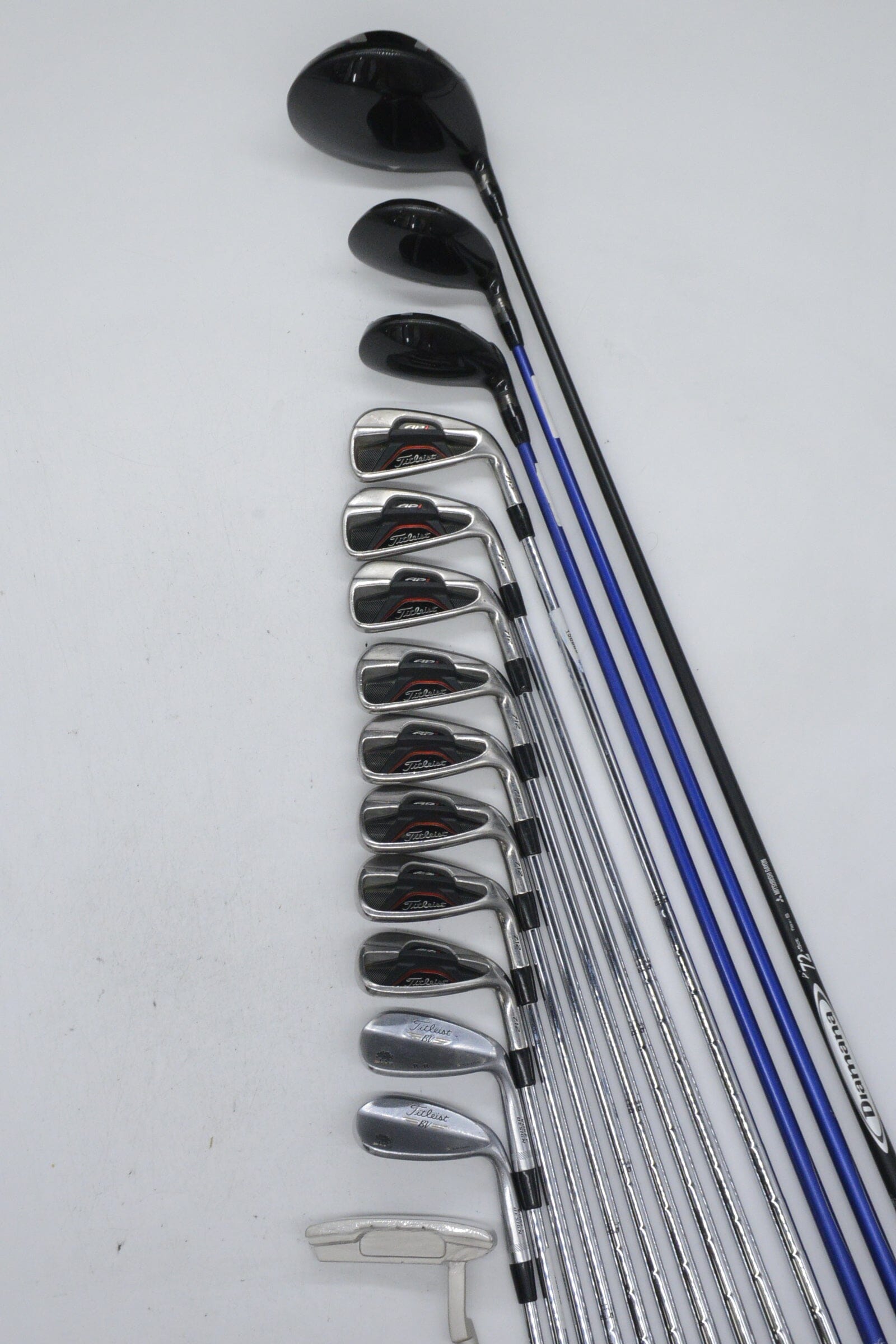 Titleist 712 AP1 Mixed Full Set S Flex Std Length Golf Clubs GolfRoots