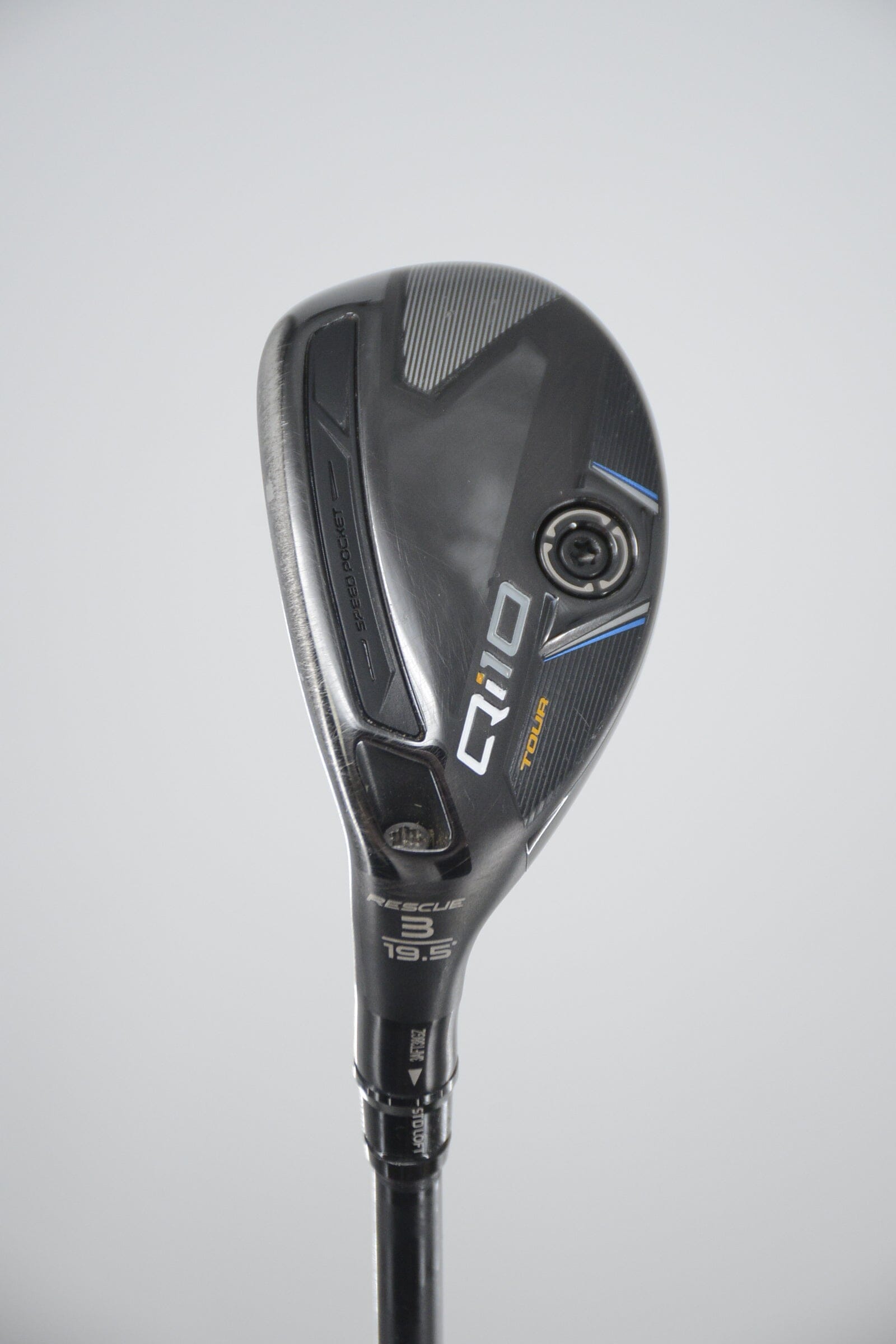 Lefty TaylorMade Qi10 Tour Rescue 3 Hybrid X Flex 40.25" Golf Clubs GolfRoots