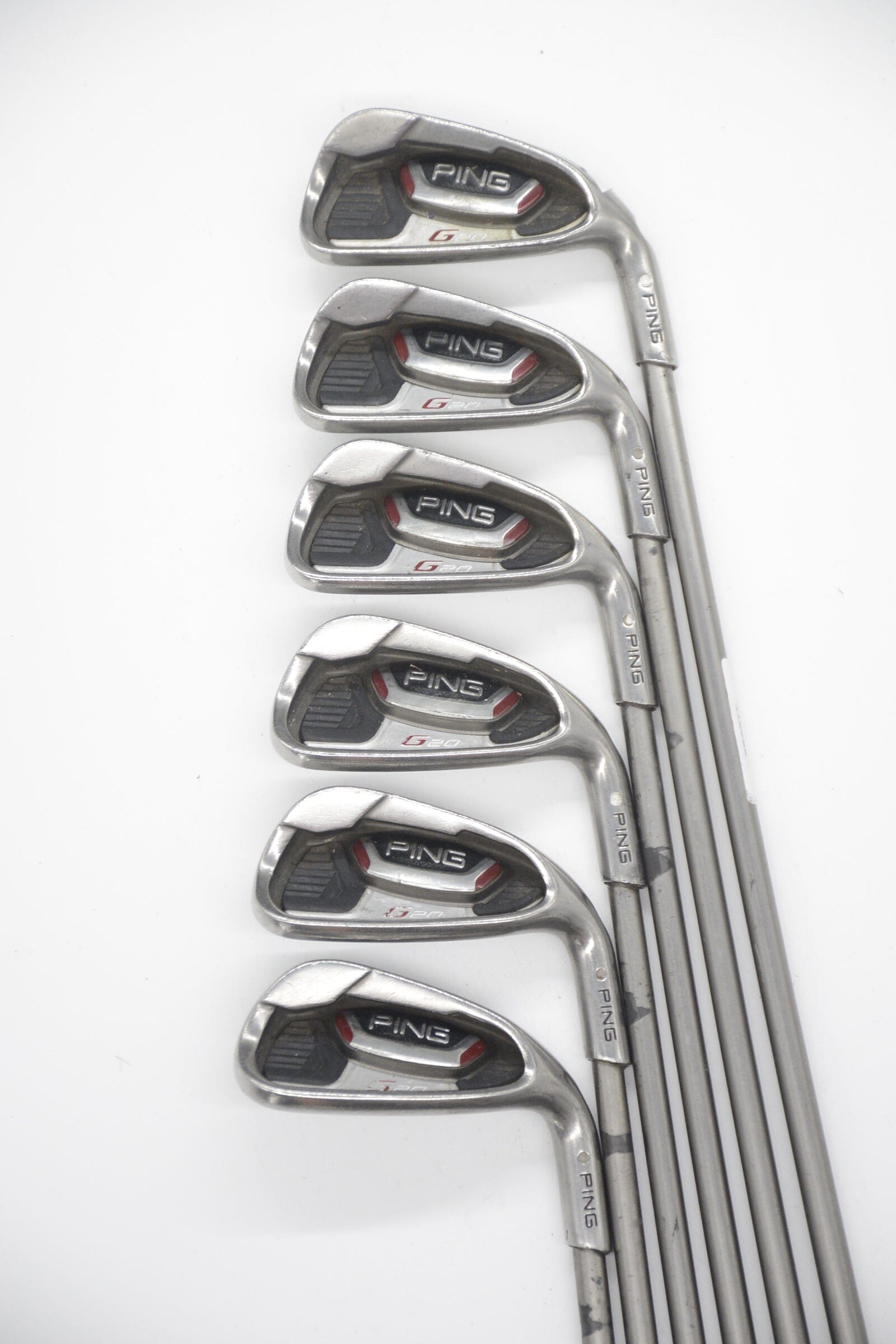 Ping G20 5-PW Iron Set SR Flex -0.5" Golf Clubs GolfRoots