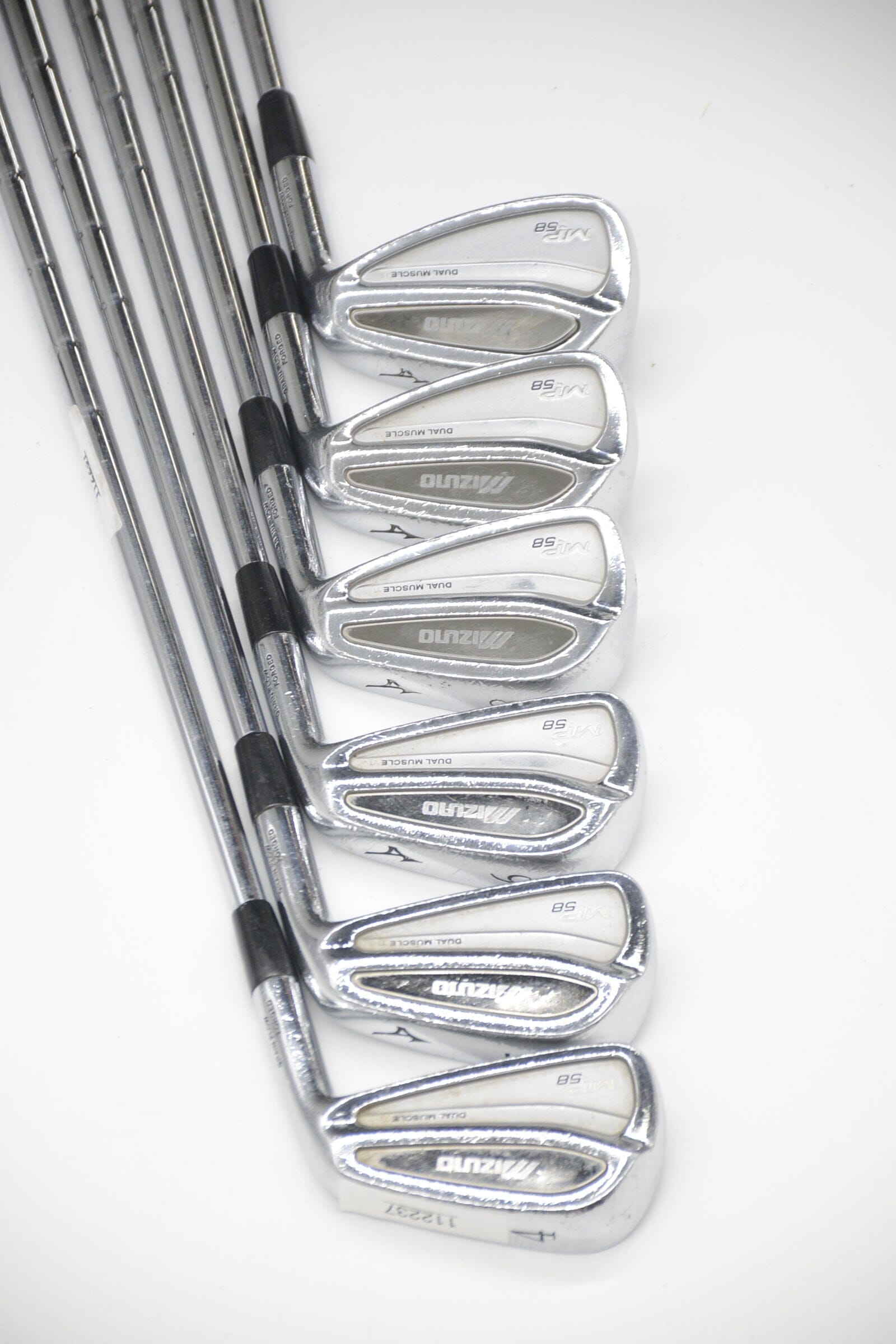 Mizuno MP-58 4-6, 8-PW Iron Set S Flex -0.5" Golf Clubs GolfRoots