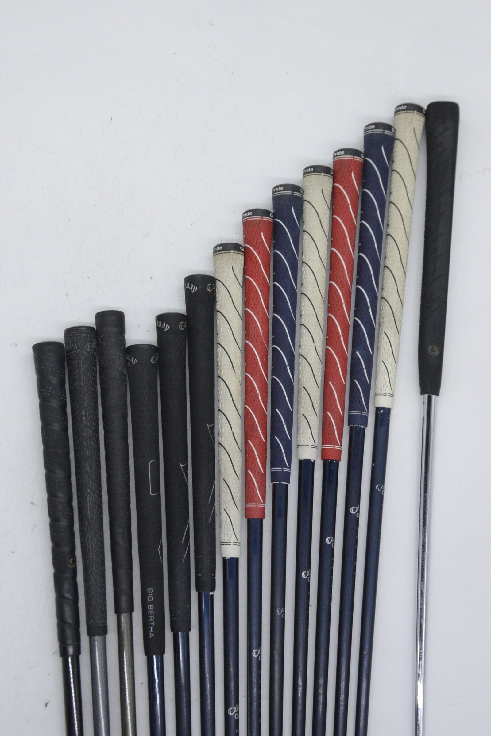 Callaway Big Bertha X-12 Mixed Full Set R Flex -0.5" Golf Clubs GolfRoots