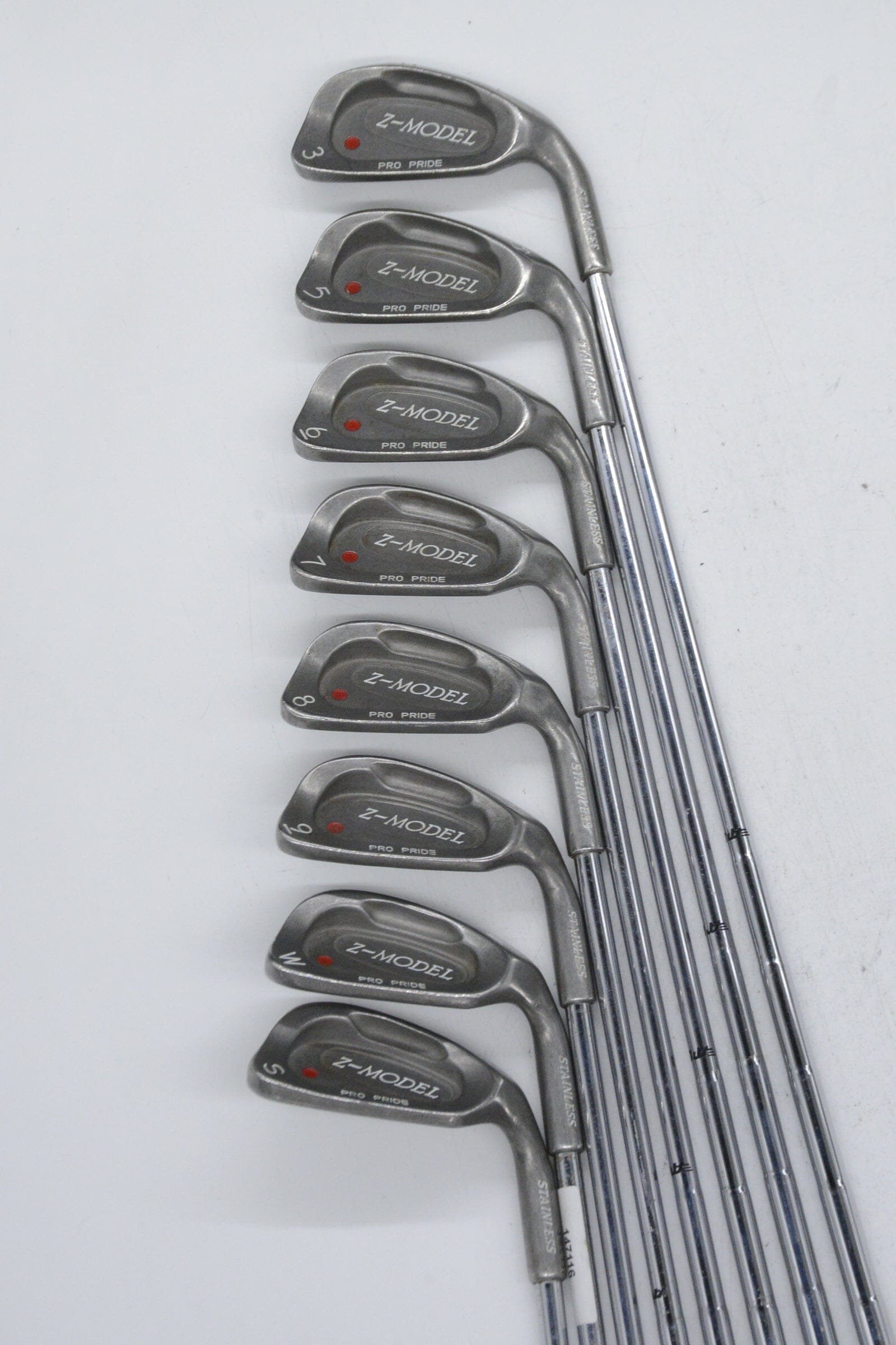 Z Model Pro Price 3, 5-PW, SW Iron Set R Flex -0.25" Golf Clubs GolfRoots