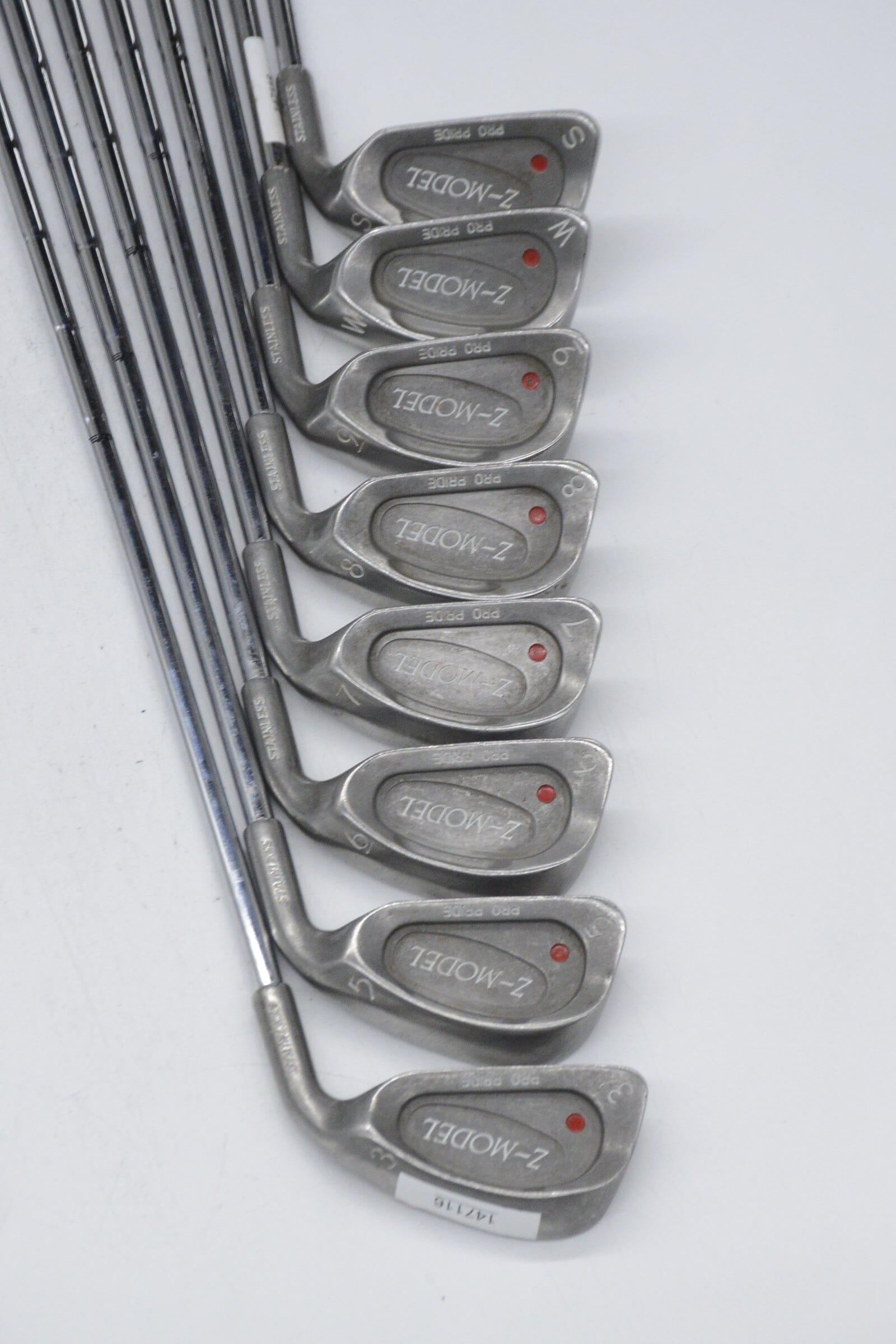 Z Model Pro Price 3, 5-PW, SW Iron Set R Flex -0.25" Golf Clubs GolfRoots