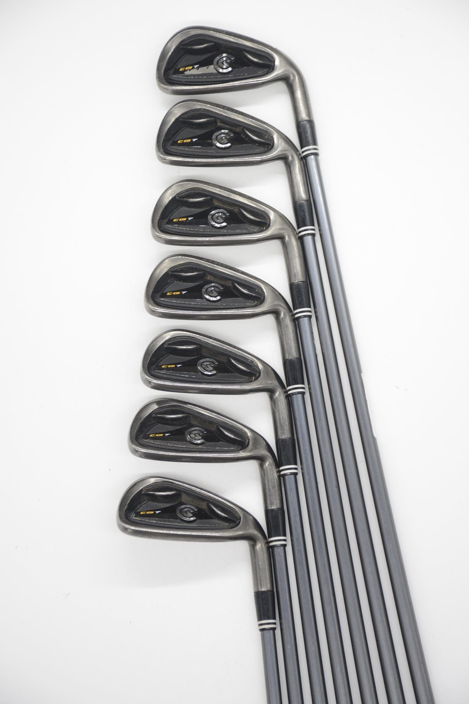 Cleveland CG7 Black Pearl 4-PW Iron Set SR Flex -0.5" Golf Clubs GolfRoots