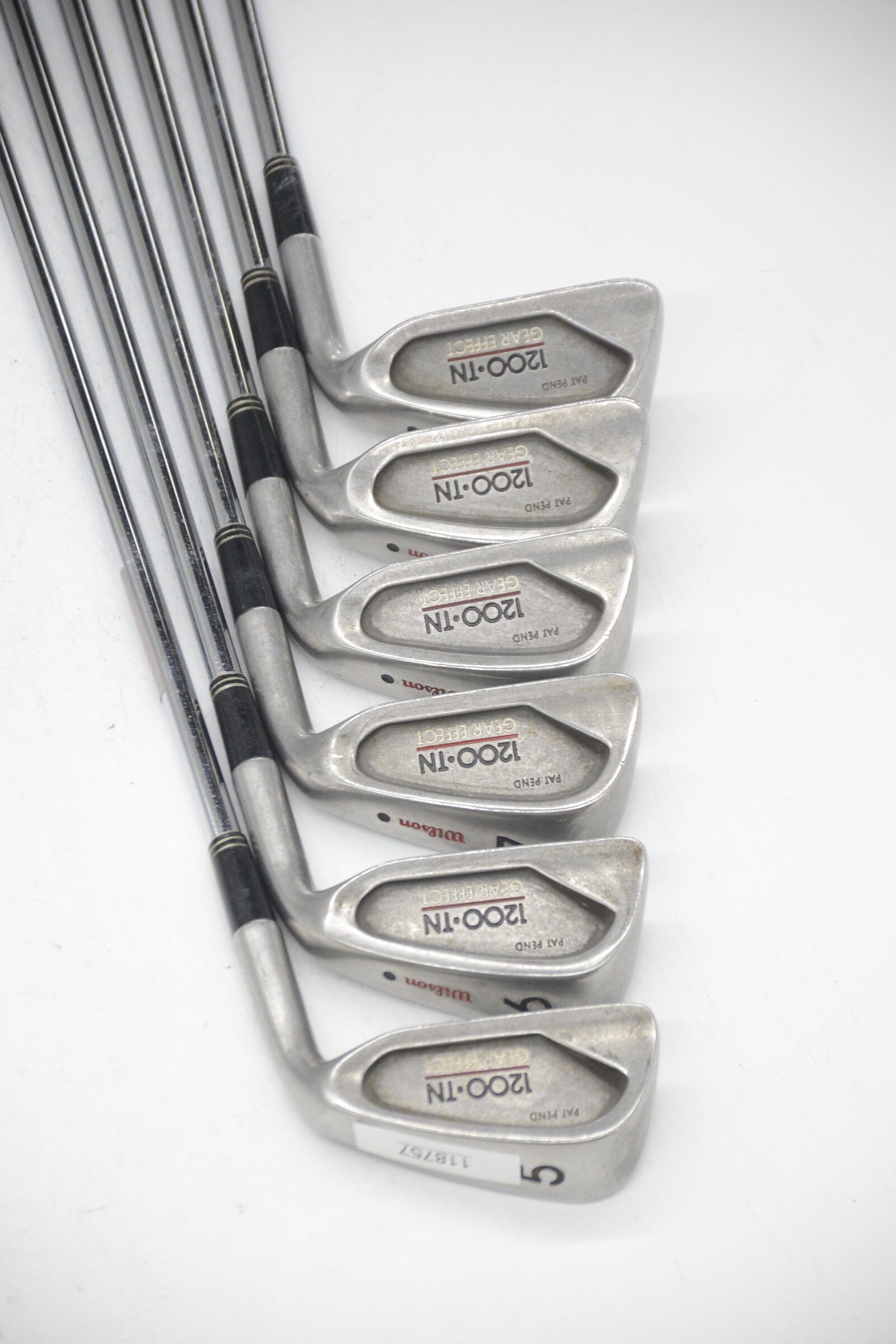 Wilson Gear Effect 5-PW Iron Set R Flex -0.25" Golf Clubs GolfRoots