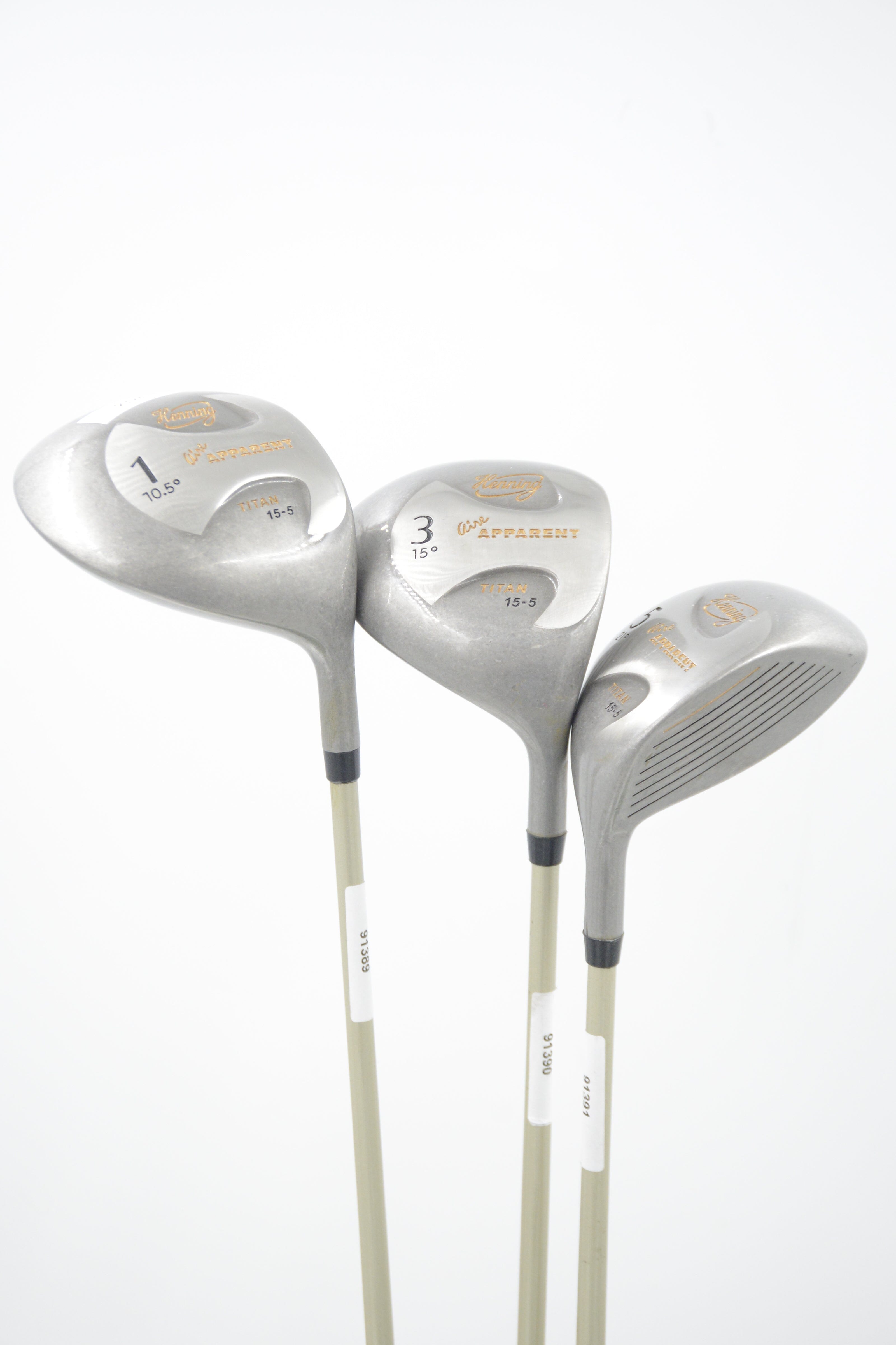 Women's Kenning Apparent D, 3W, 5W Wood Set W Flex Golf Clubs GolfRoots