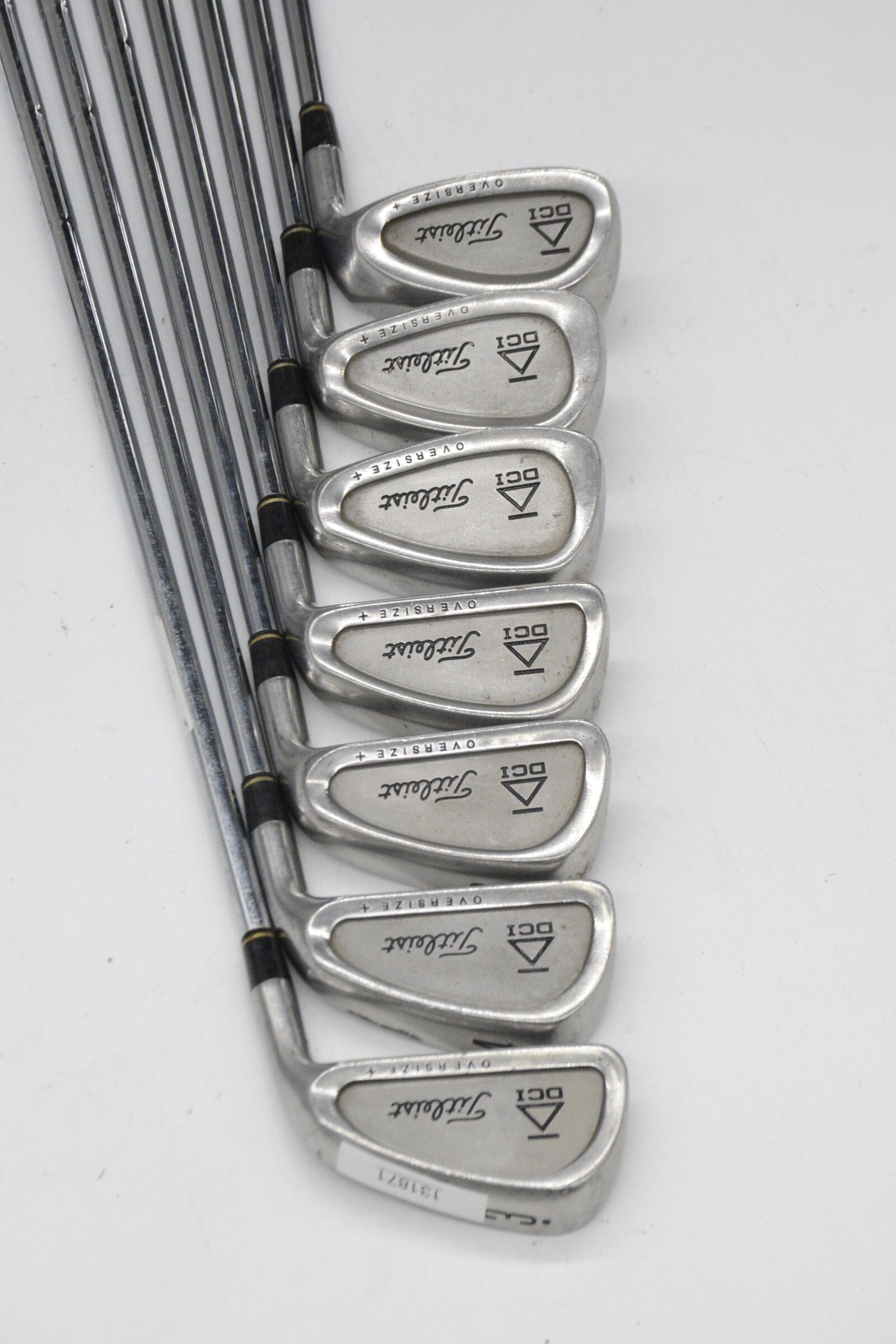 Titleist DCI Oversize + 3-4, 6-PW Iron Set R Flex -0.25" Golf Clubs GolfRoots