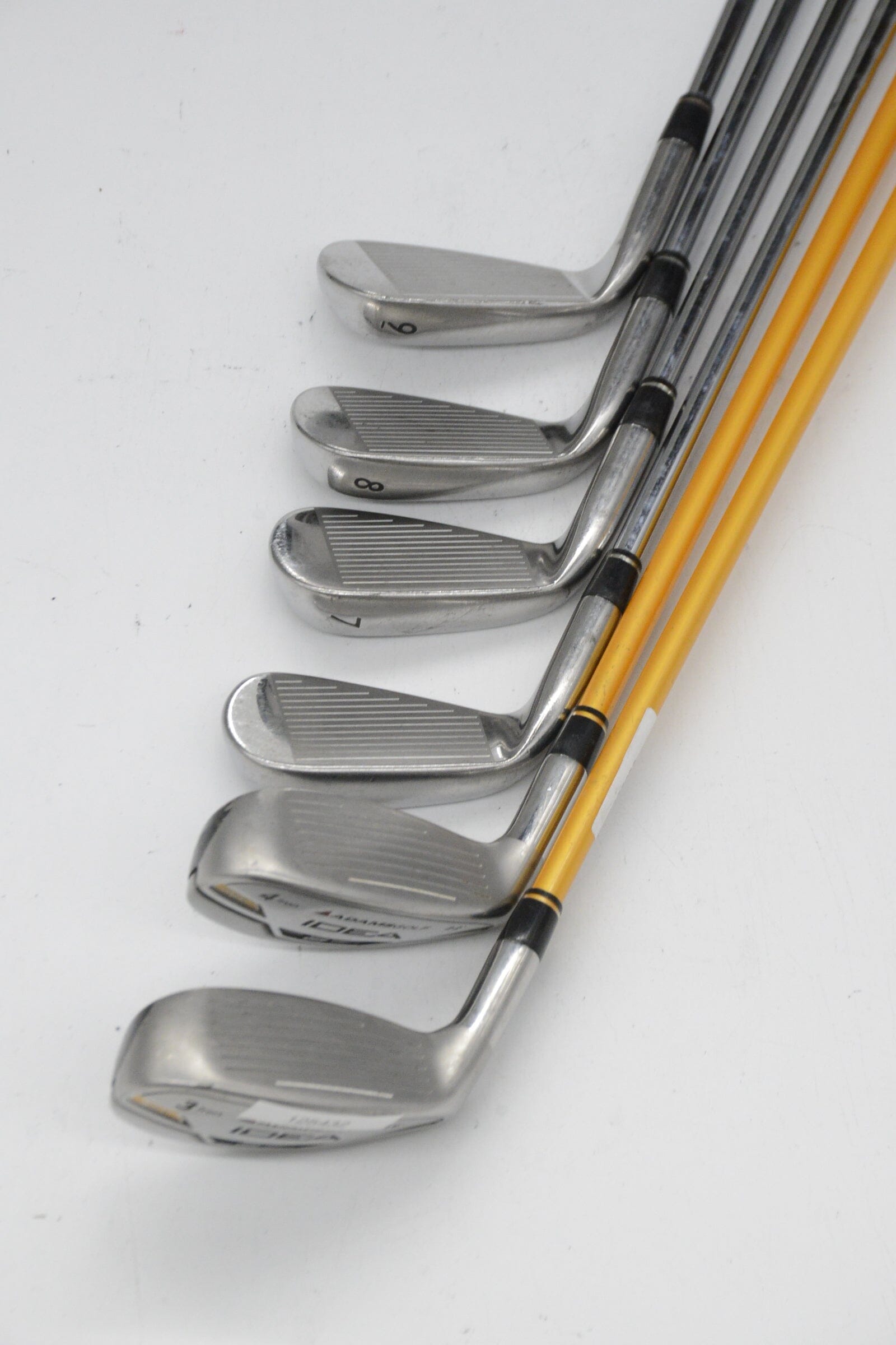 Adams Idea A7 3H-4H, 6-9 Iron Set S Flex +0.25" Golf Clubs GolfRoots