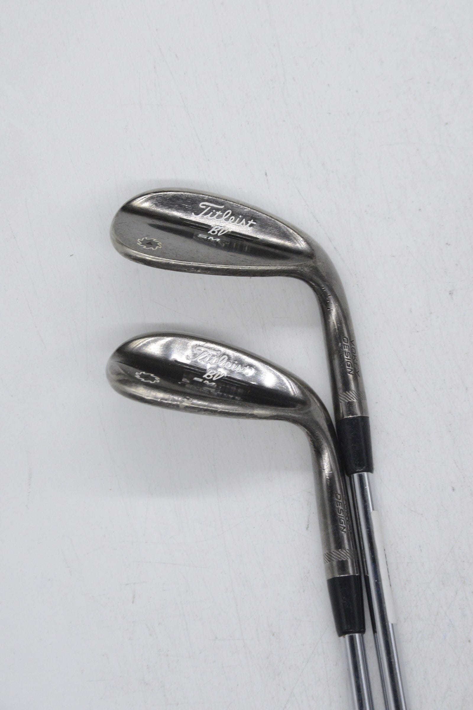 Titleist Vokey SM7 Brushed Steel 54 & 58 Degree Wedge Set Wedge Flex Golf Clubs GolfRoots
