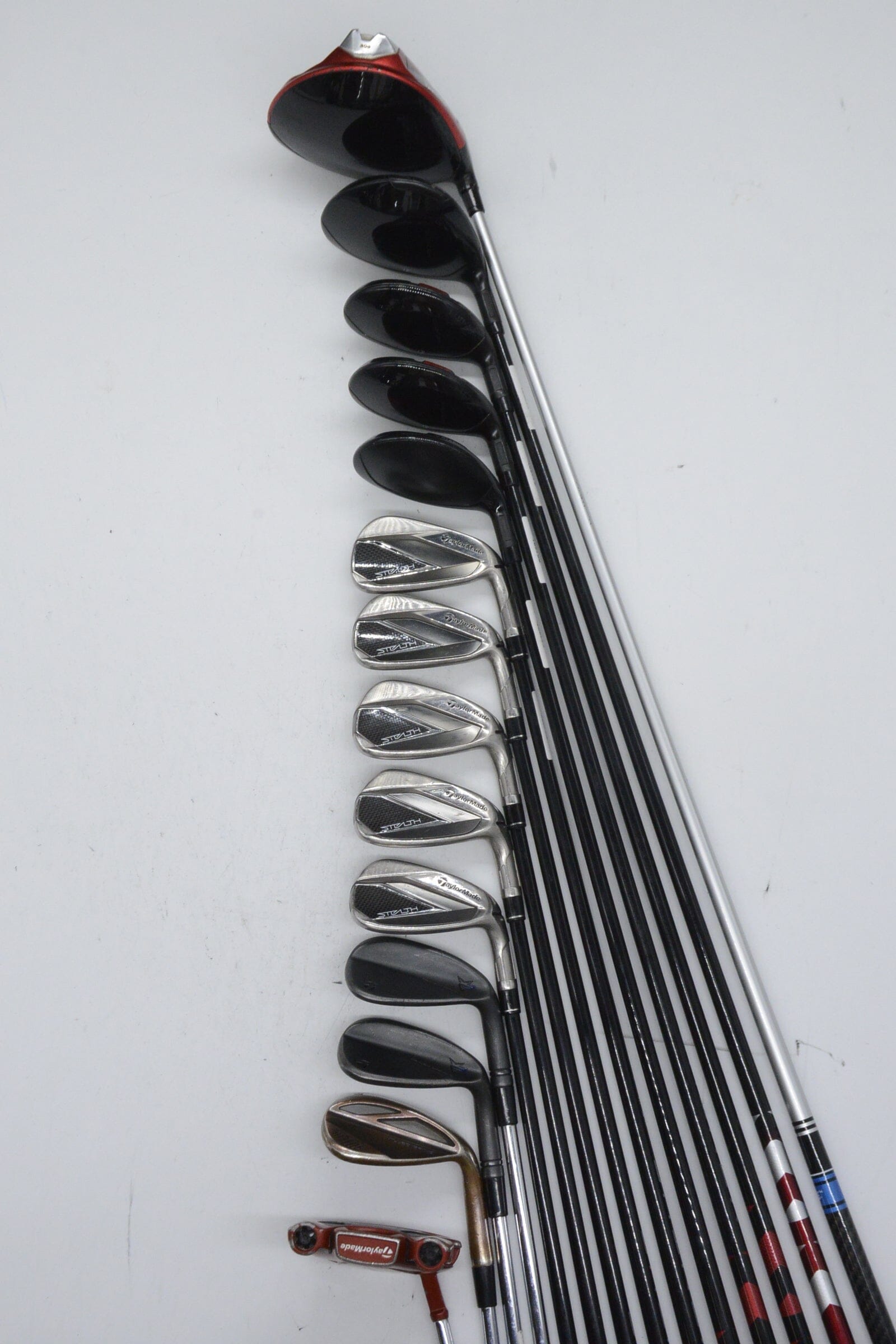 TaylorMade Stealth Mixed Full Set R Flex -0.75" Golf Clubs GolfRoots