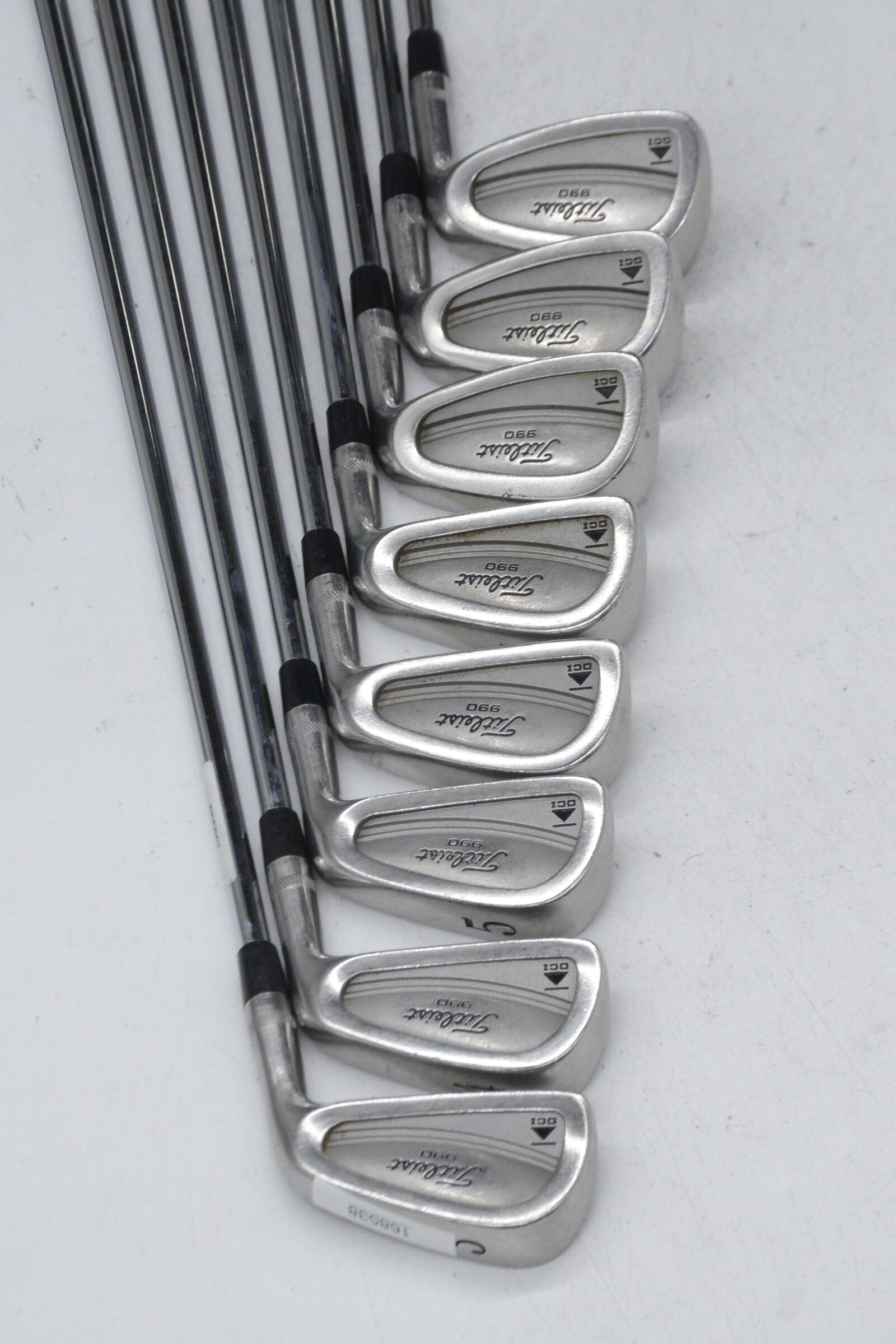 Titleist DCI 990 3-PW Iron Set S Flex -0.25" Golf Clubs GolfRoots