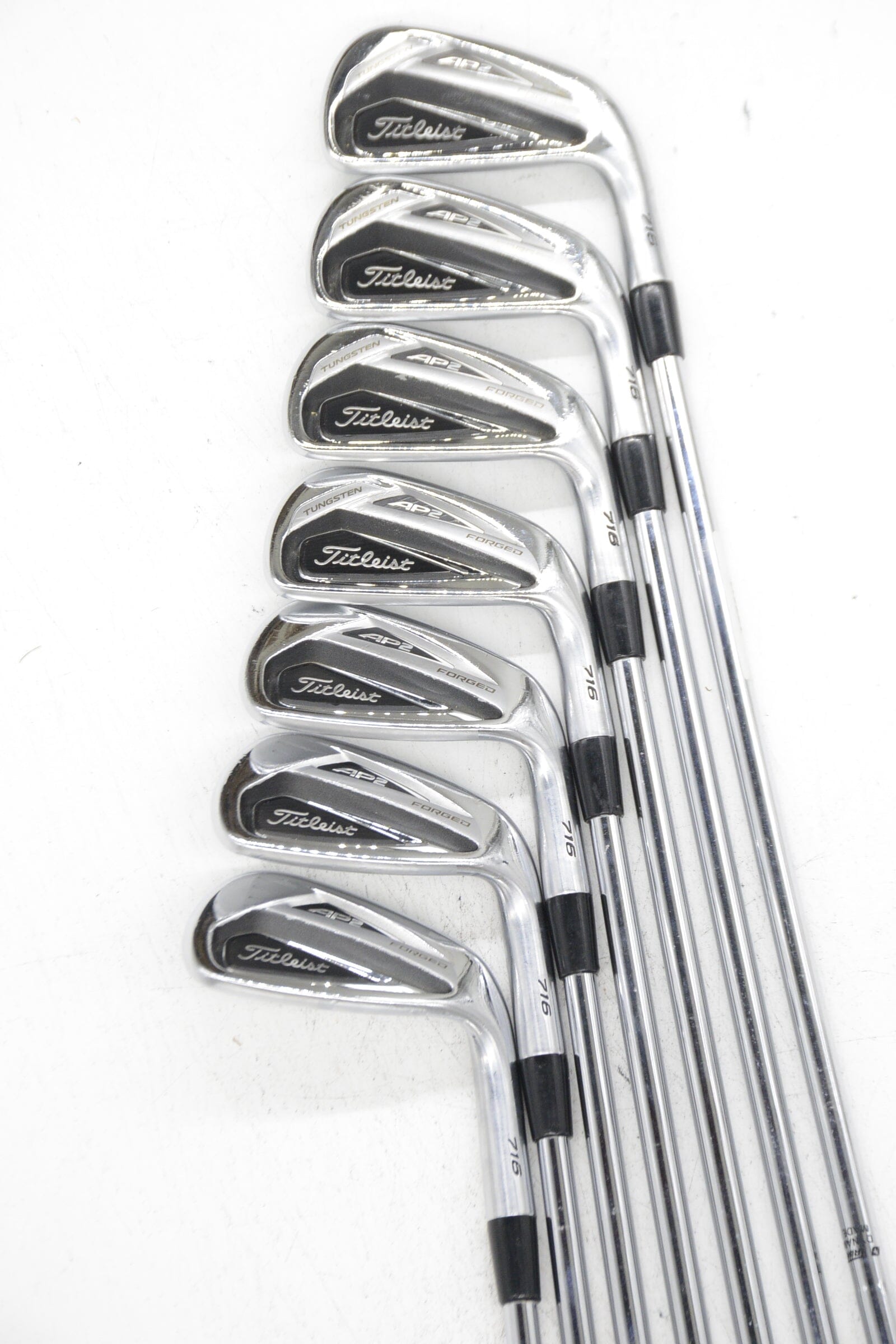 Titleist 716 AP2 Forged 4-PW Iron Set R Flex -0.25" Golf Clubs GolfRoots