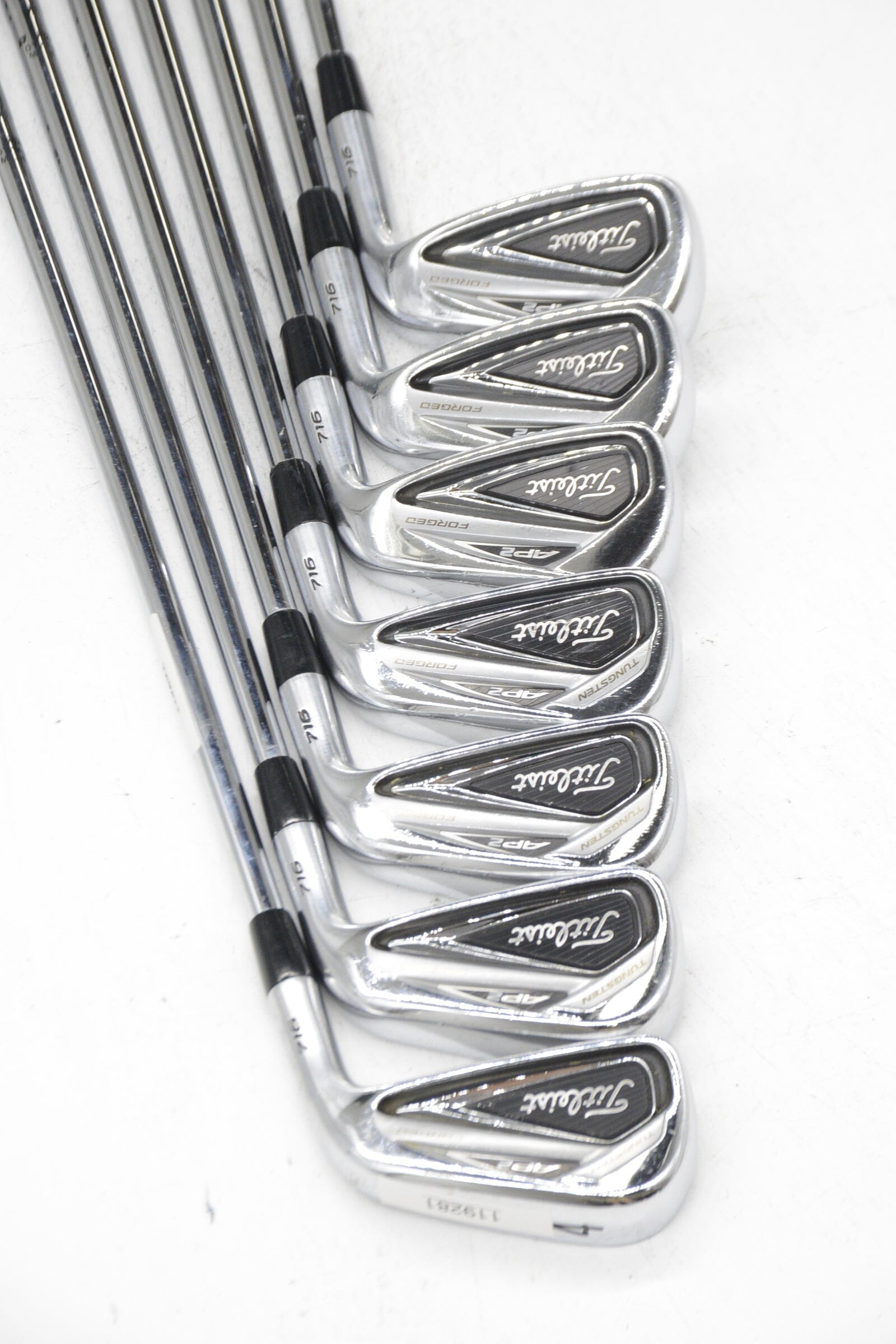 Titleist 716 AP2 Forged 4-PW Iron Set R Flex -0.25" Golf Clubs GolfRoots