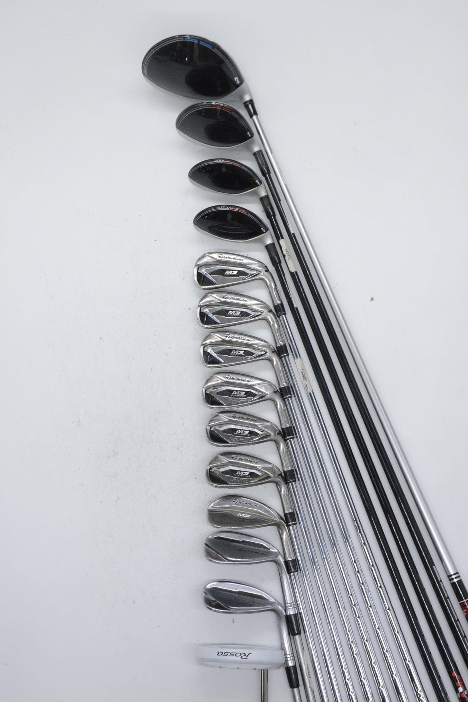 TaylorMade M3 Mixed Full Set R Flex Std Length Golf Clubs GolfRoots