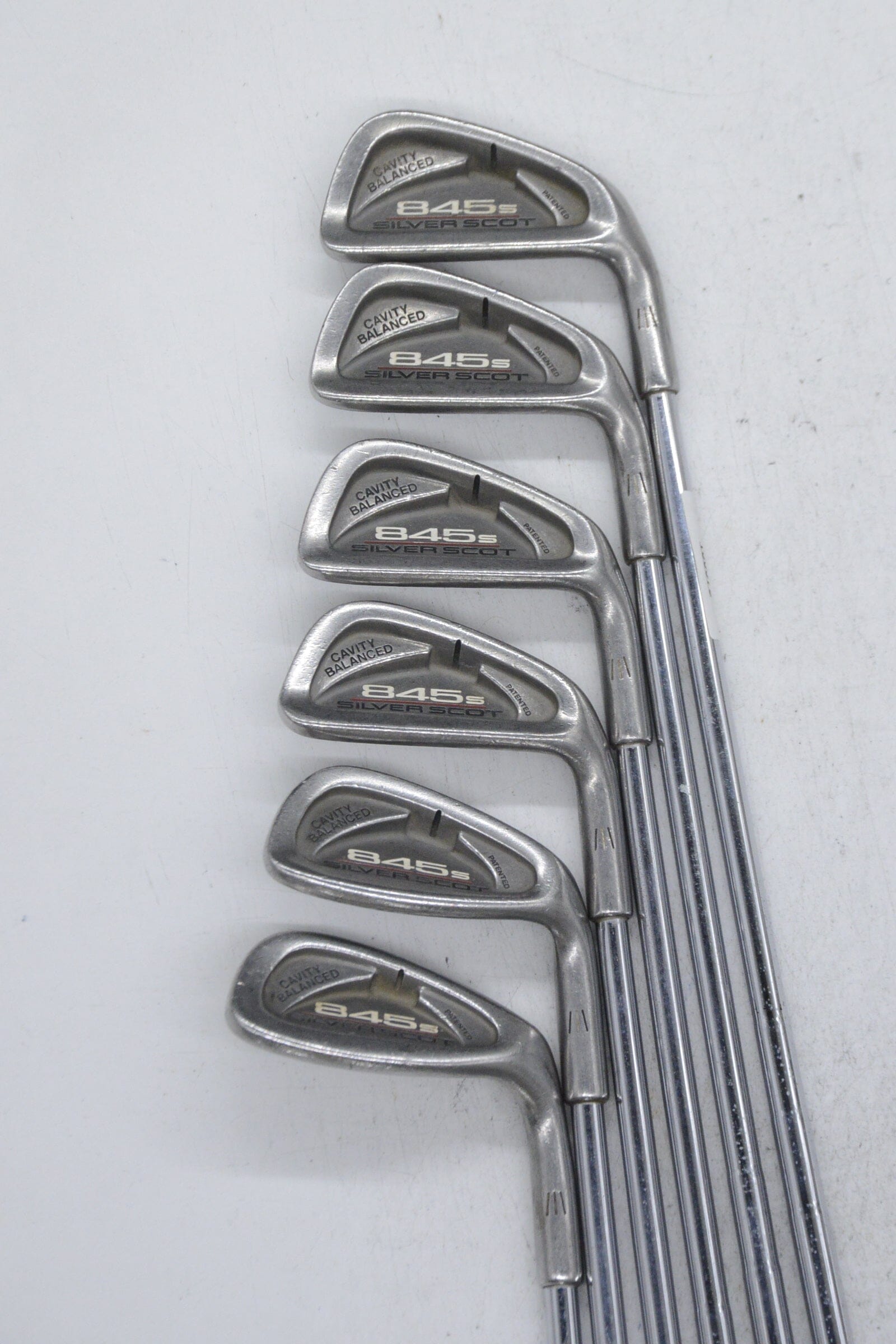 Tommy Armour 845S Silver Scot 4-7, 9-PW Iron Set S Flex -0.25" Golf Clubs GolfRoots