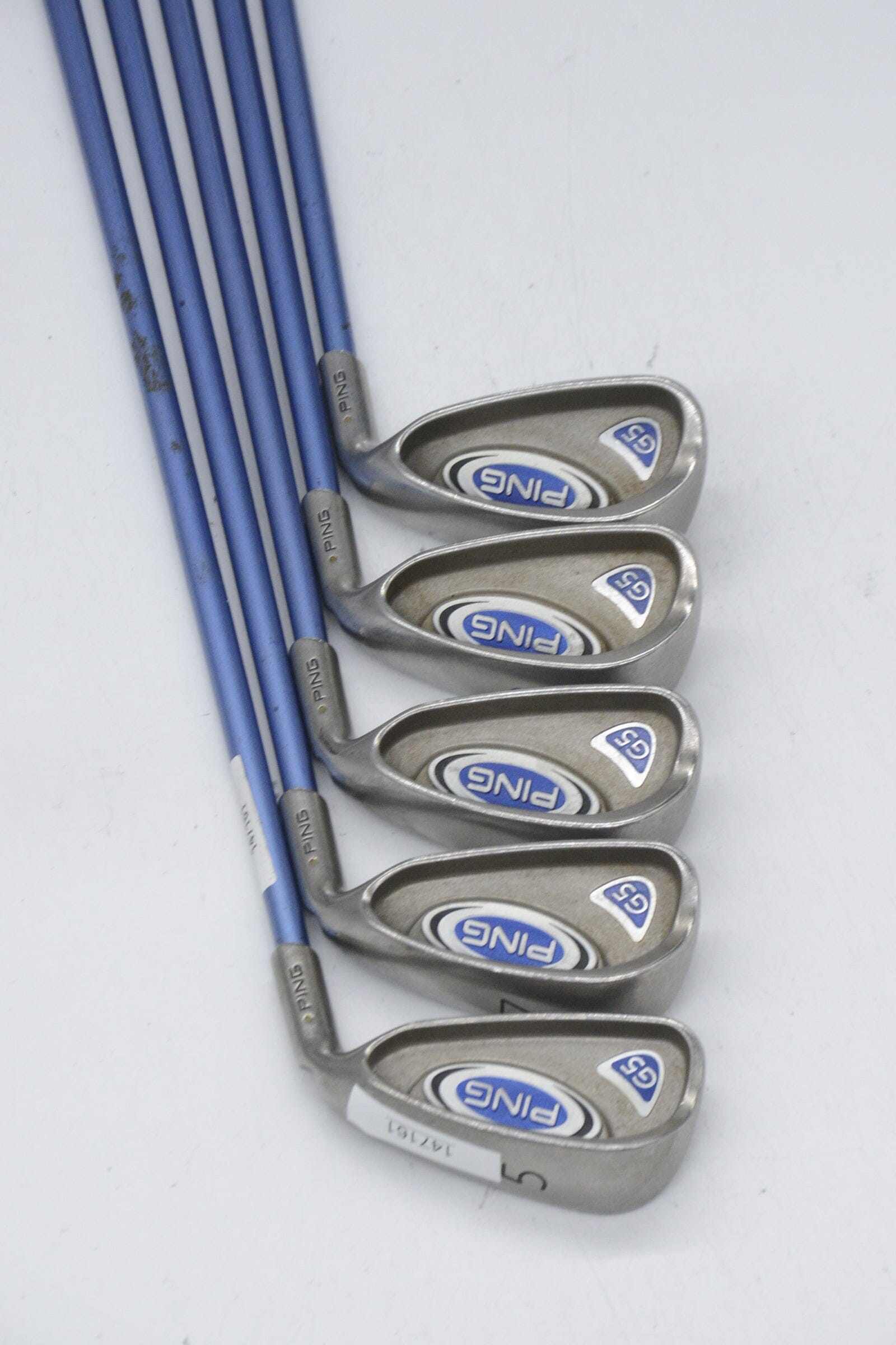 Women's Ping G5 5, 7-PW Iron Set W Flex Std Length Golf Clubs GolfRoots