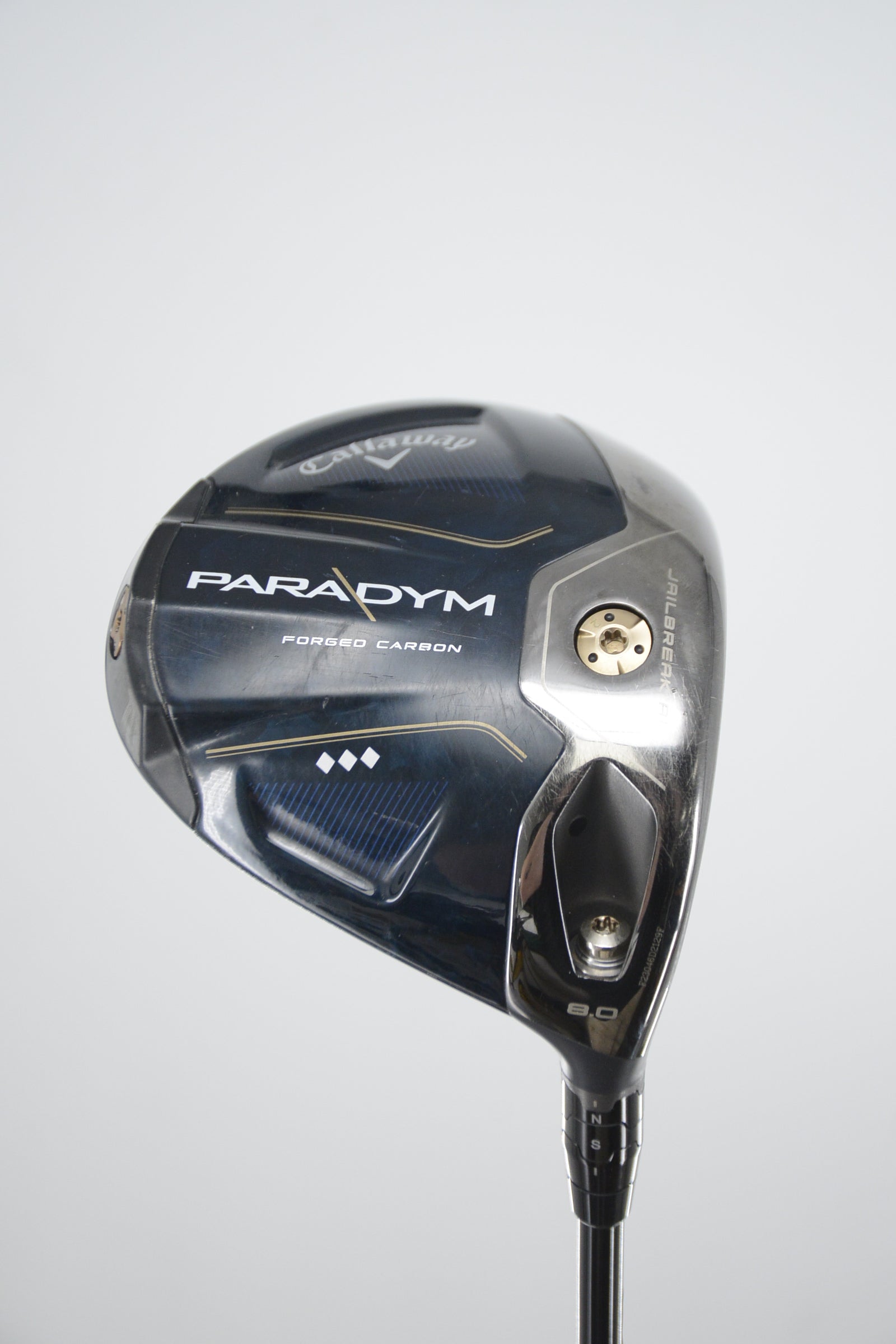Callaway Paradym Triple Diamond 8 Degree Driver S Flex 45.25"
