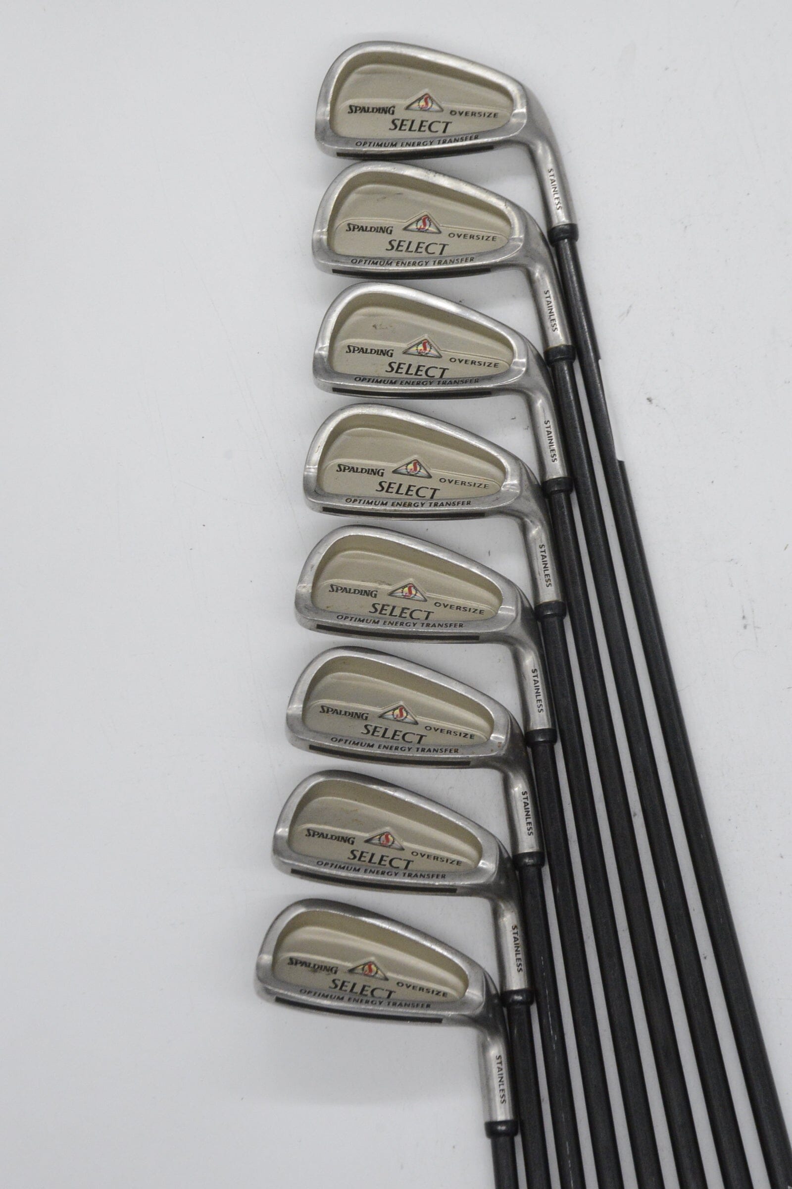 Spalding Select Oversize 3-PW Iron Set S Flex -0.25" Golf Clubs GolfRoots