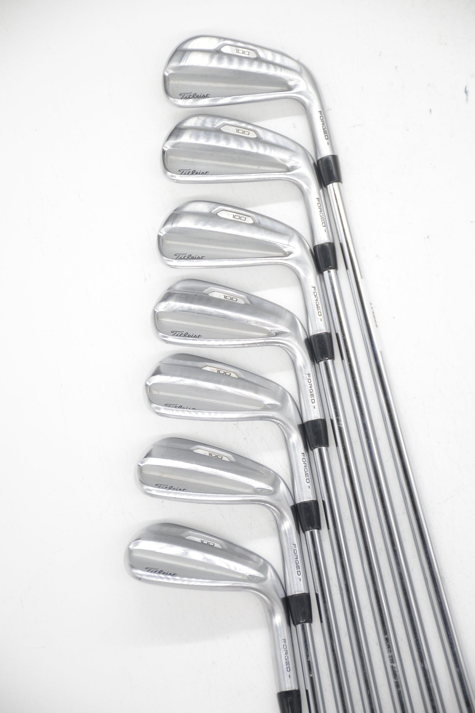 Titleist T100 2021 5-AW Iron Set S Flex +0.25" Golf Clubs GolfRoots