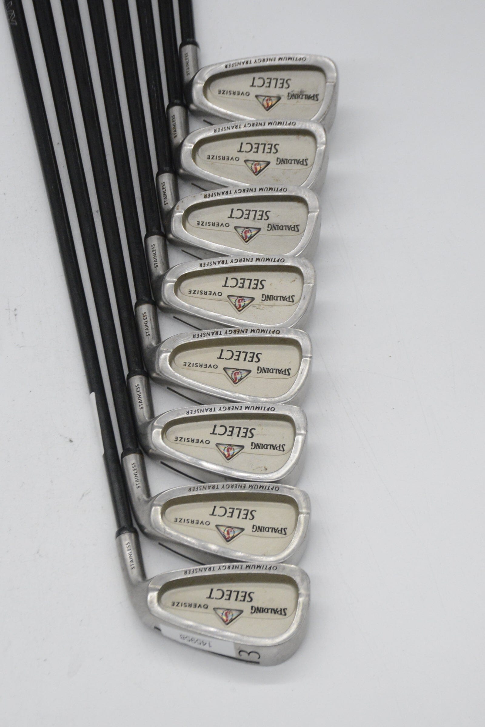 Spalding Select Oversize 3-PW Iron Set S Flex -0.25" Golf Clubs GolfRoots