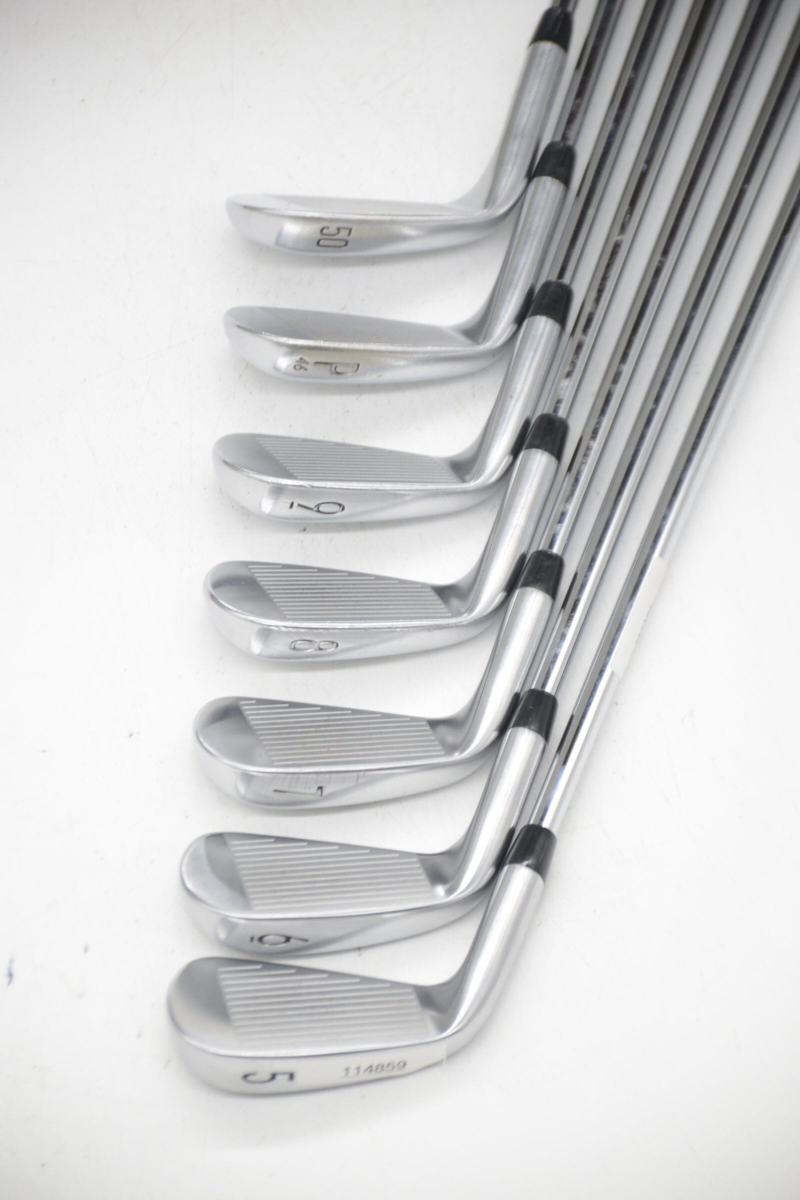 Titleist T100 2021 5-AW Iron Set S Flex +0.25" Golf Clubs GolfRoots