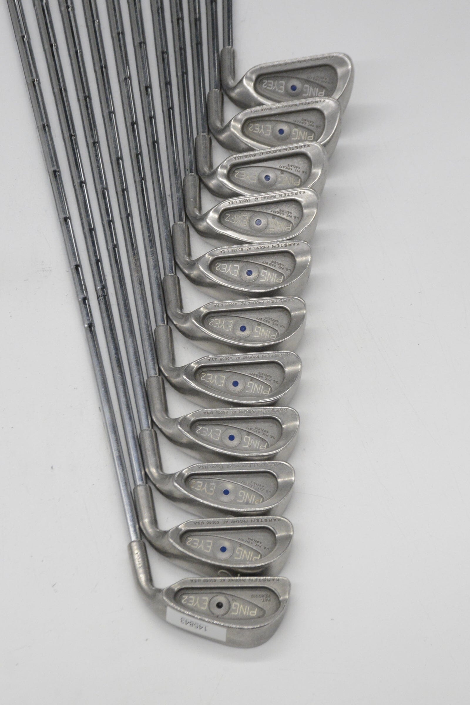 Ping Eye 2 1-PW, SW Iron Set S Flex -0.25" Golf Clubs GolfRoots