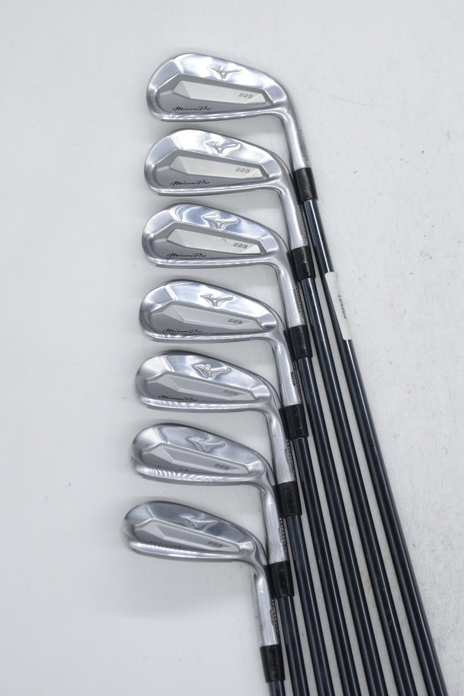 Mizuno Pro 223 5-GW Iron Set R Flex -0.5" Golf Clubs GolfRoots