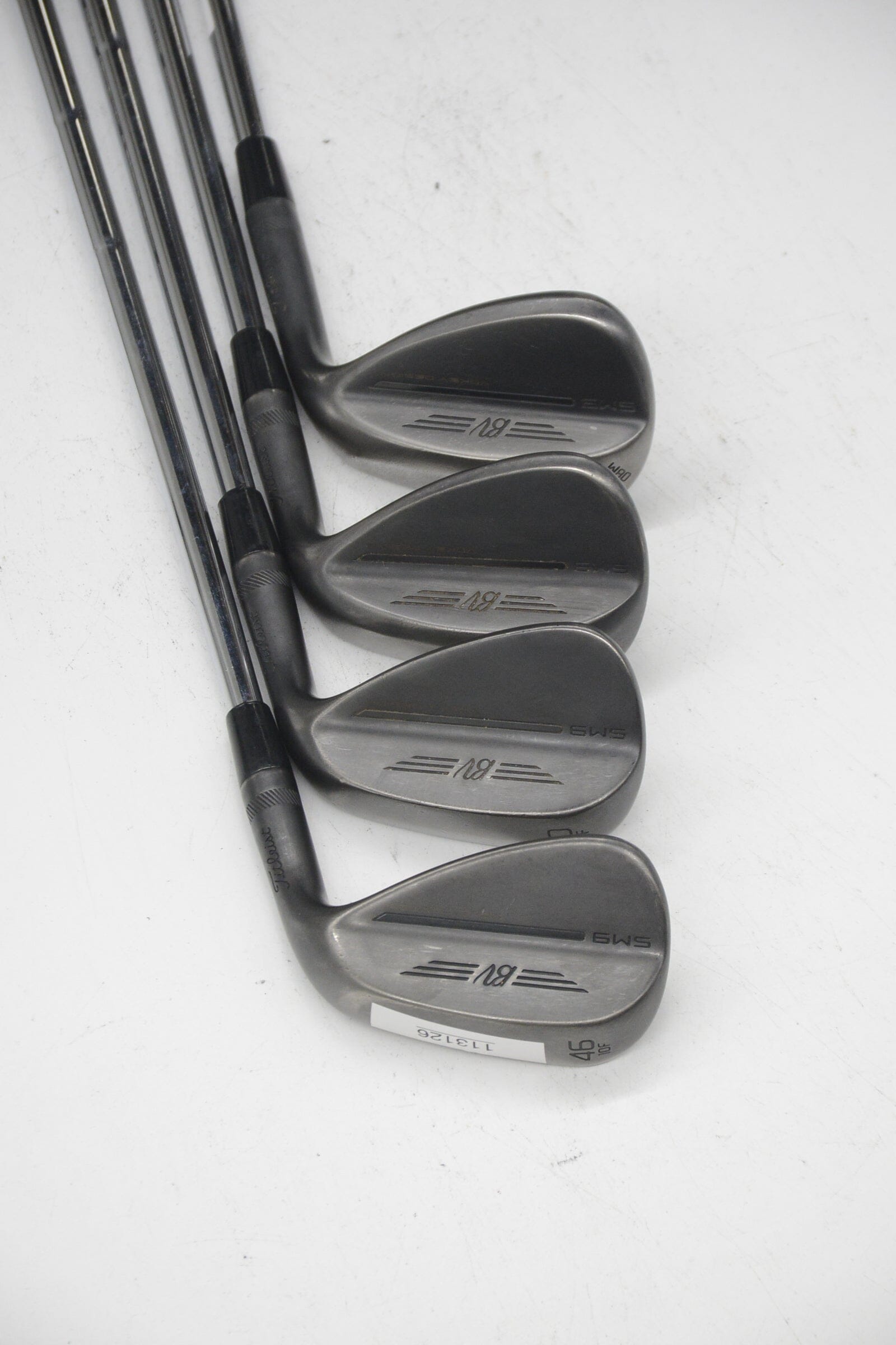 Titleist Vokey SM9 Jet Black 46, 50, 54, 60 Degree Wedge Set Wedge Flex Golf Clubs GolfRoots