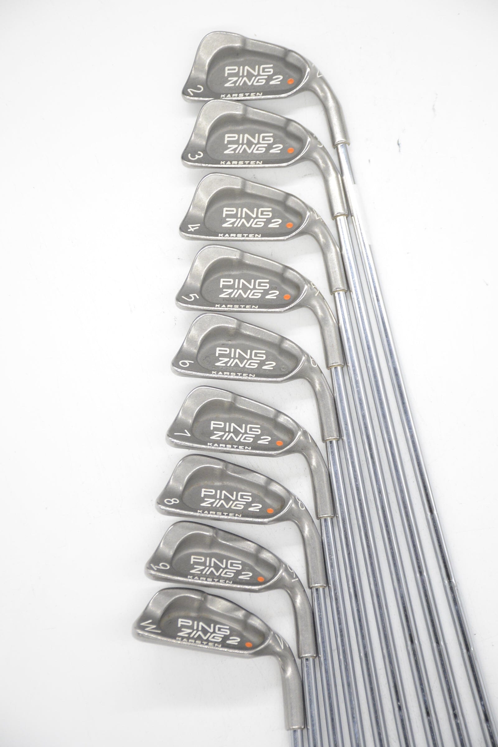 Ping Zing 2 2-PW Iron Set S Flex Std Length Golf Clubs GolfRoots