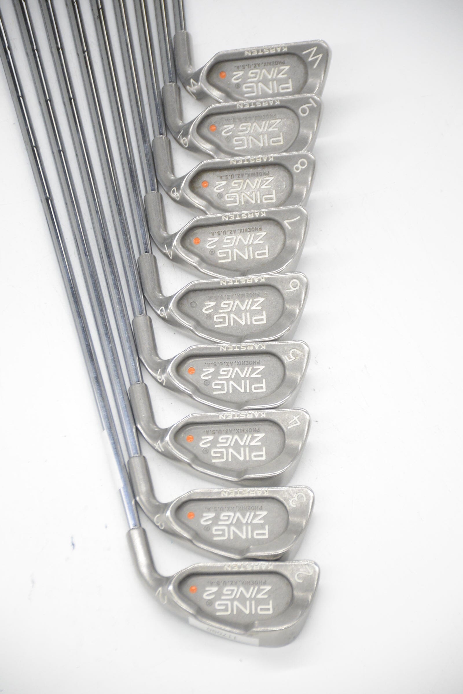 Ping Zing 2 2-PW Iron Set S Flex Std Length Golf Clubs GolfRoots
