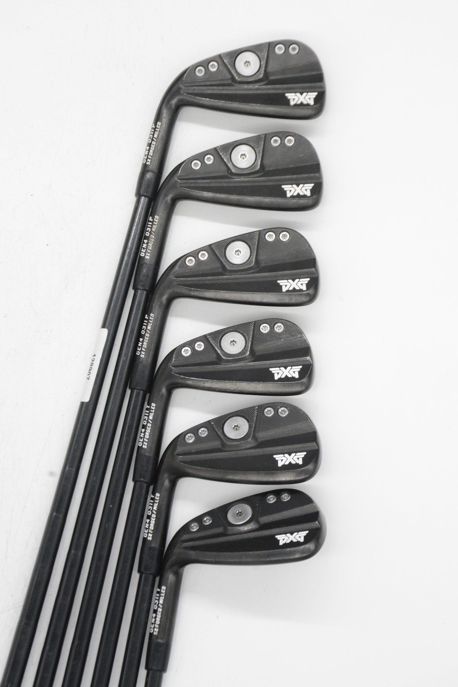 Lefty PXG 0311P Gen 4 Xtreme Dark 4-8, PW Iron Set S Flex +0.75" Golf Clubs GolfRoots