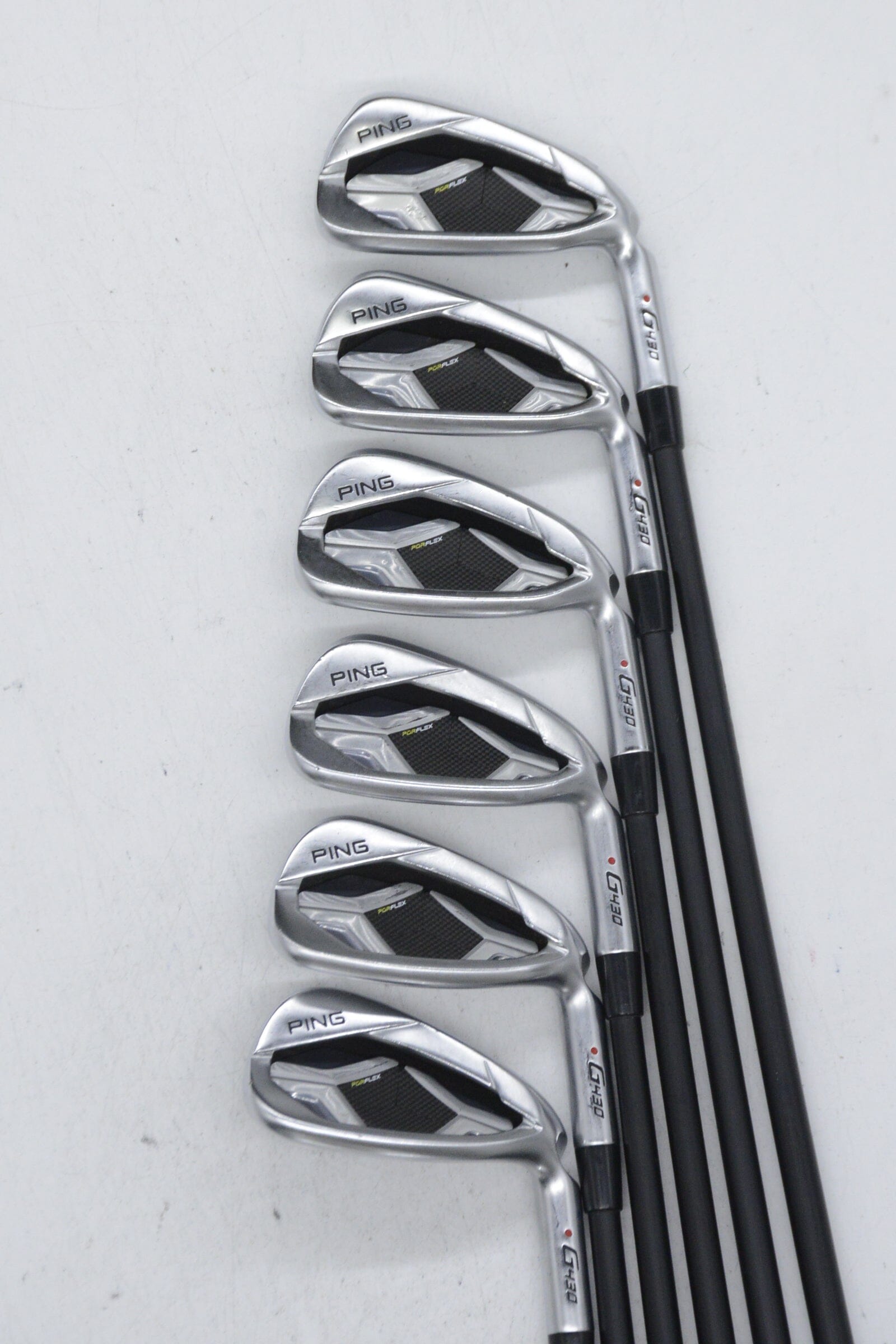 Ping G430 6-AW Iron Set R Flex -0.25" Golf Clubs GolfRoots