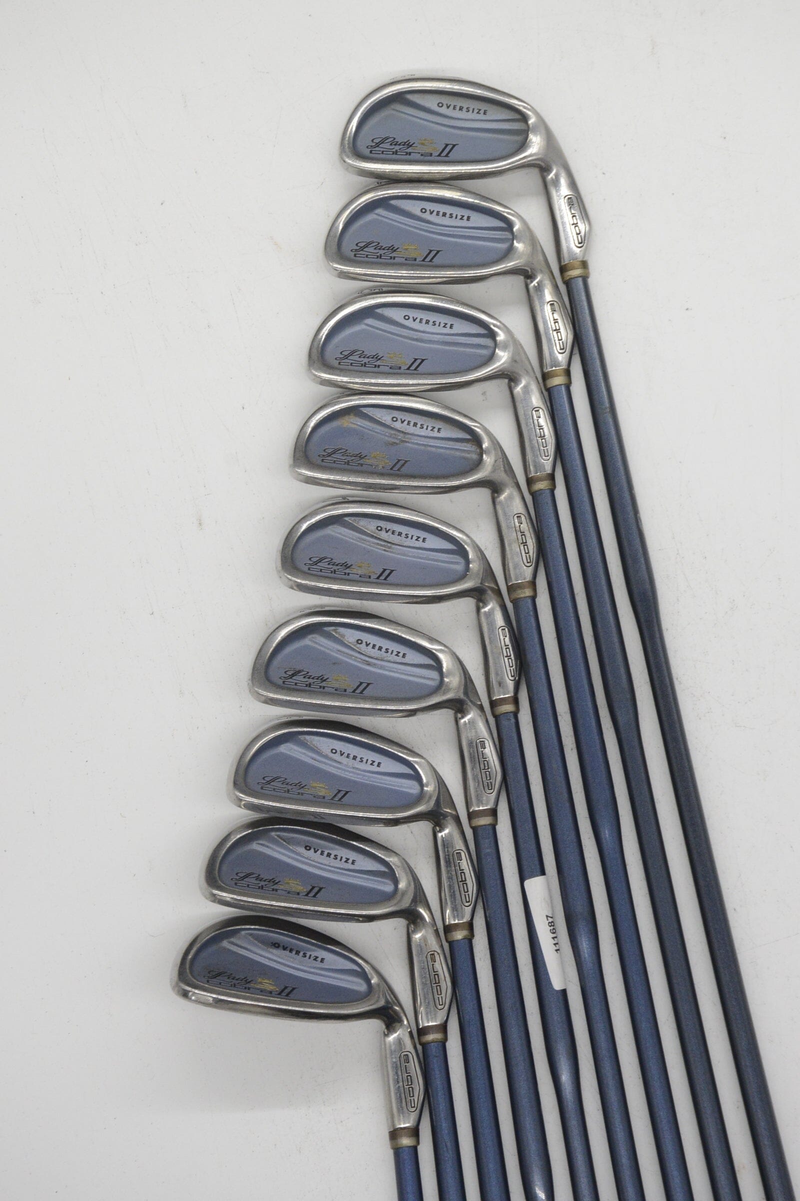 Women's Cobra King Cobra 2 Oversize 3-GW Iron Set W Flex -0.25" Golf Clubs GolfRoots