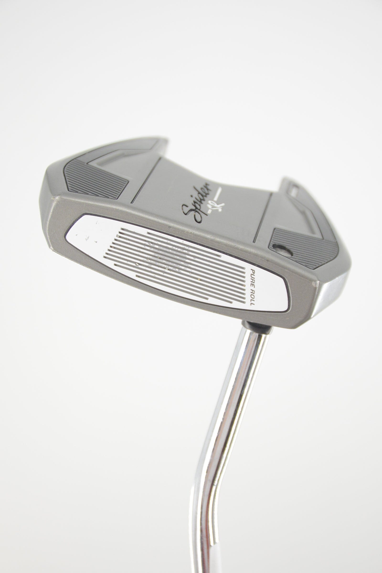 Lefty TaylorMade Spider SR SB PlatINum/White Putter 34.5" Golf Clubs GolfRoots