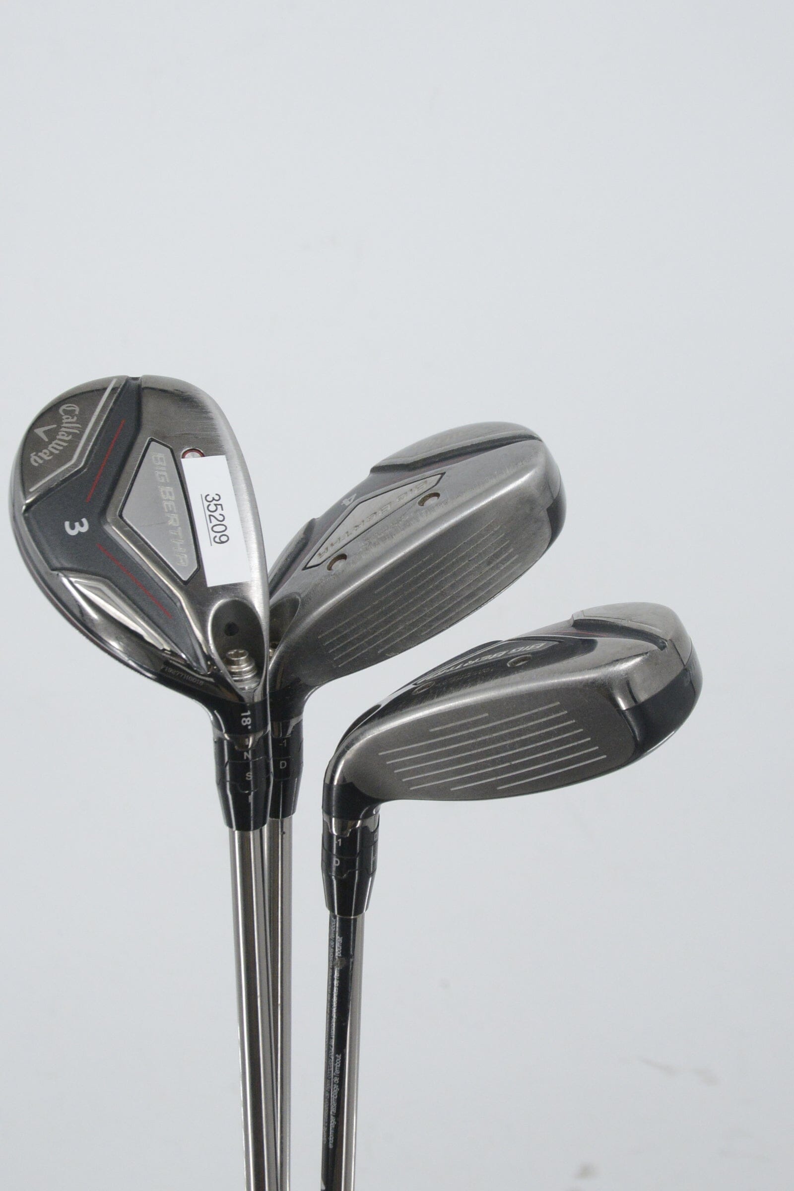 Callaway Big Bertha 2019 3H, 4H, 5H Hybrid Set R Flex