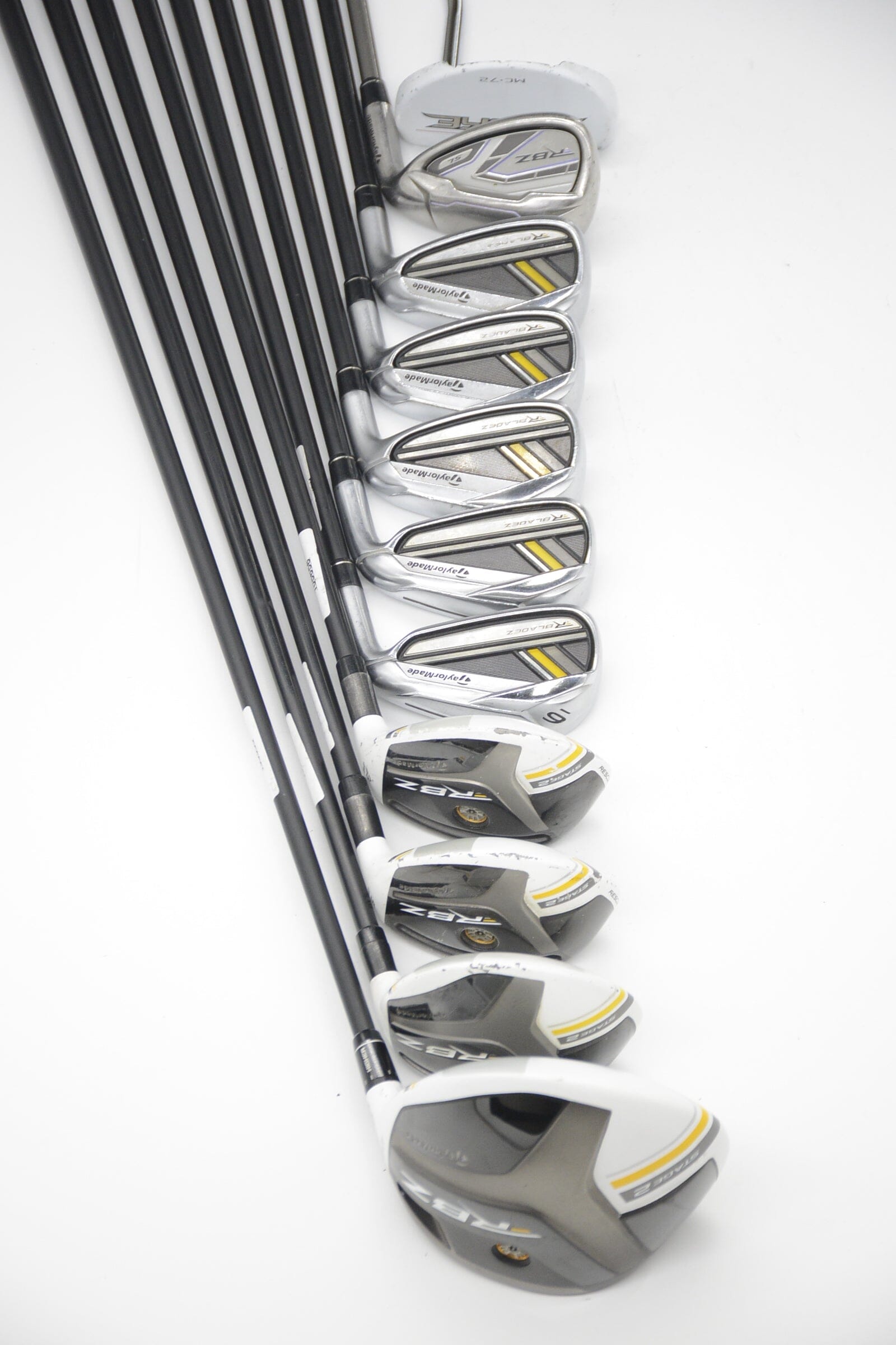 Women's TaylorMade Rbladez Mixed Full Set W Flex -0.25" Golf Clubs GolfRoots