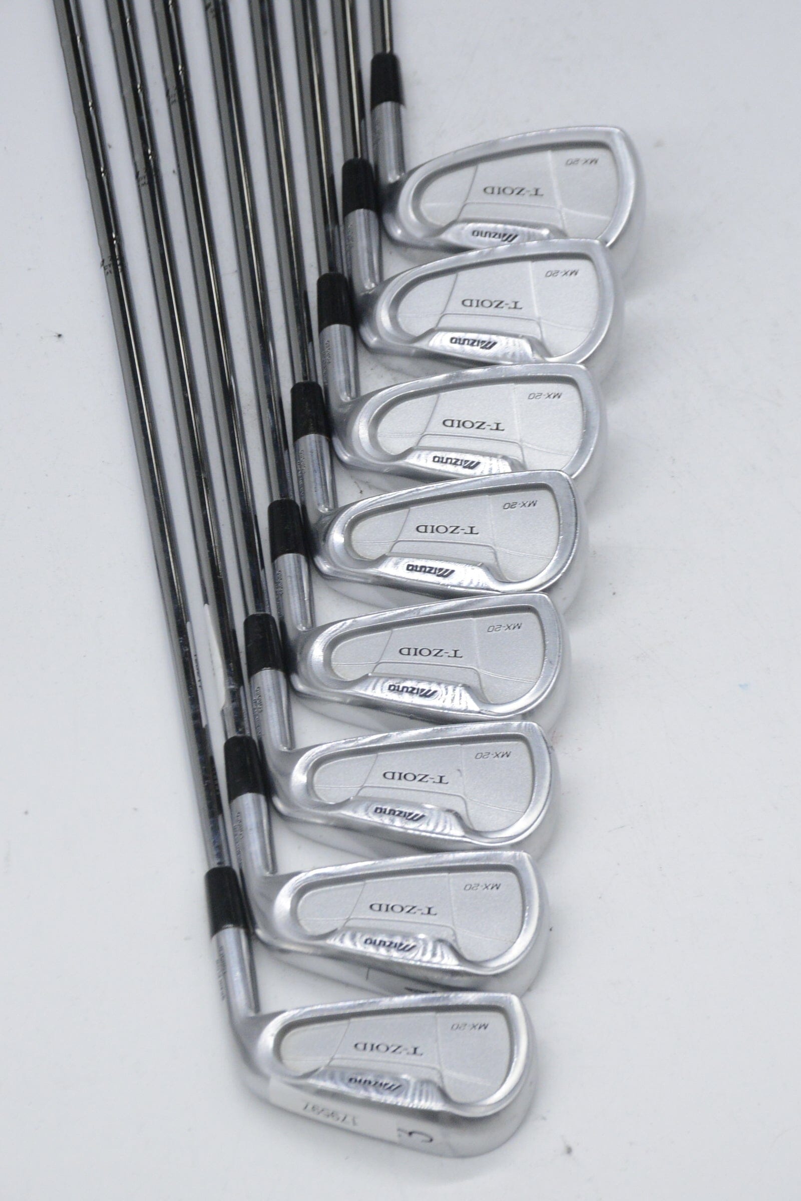 Mizuno MX-20 3-PW Iron Set S Flex +0.5" Golf Clubs GolfRoots
