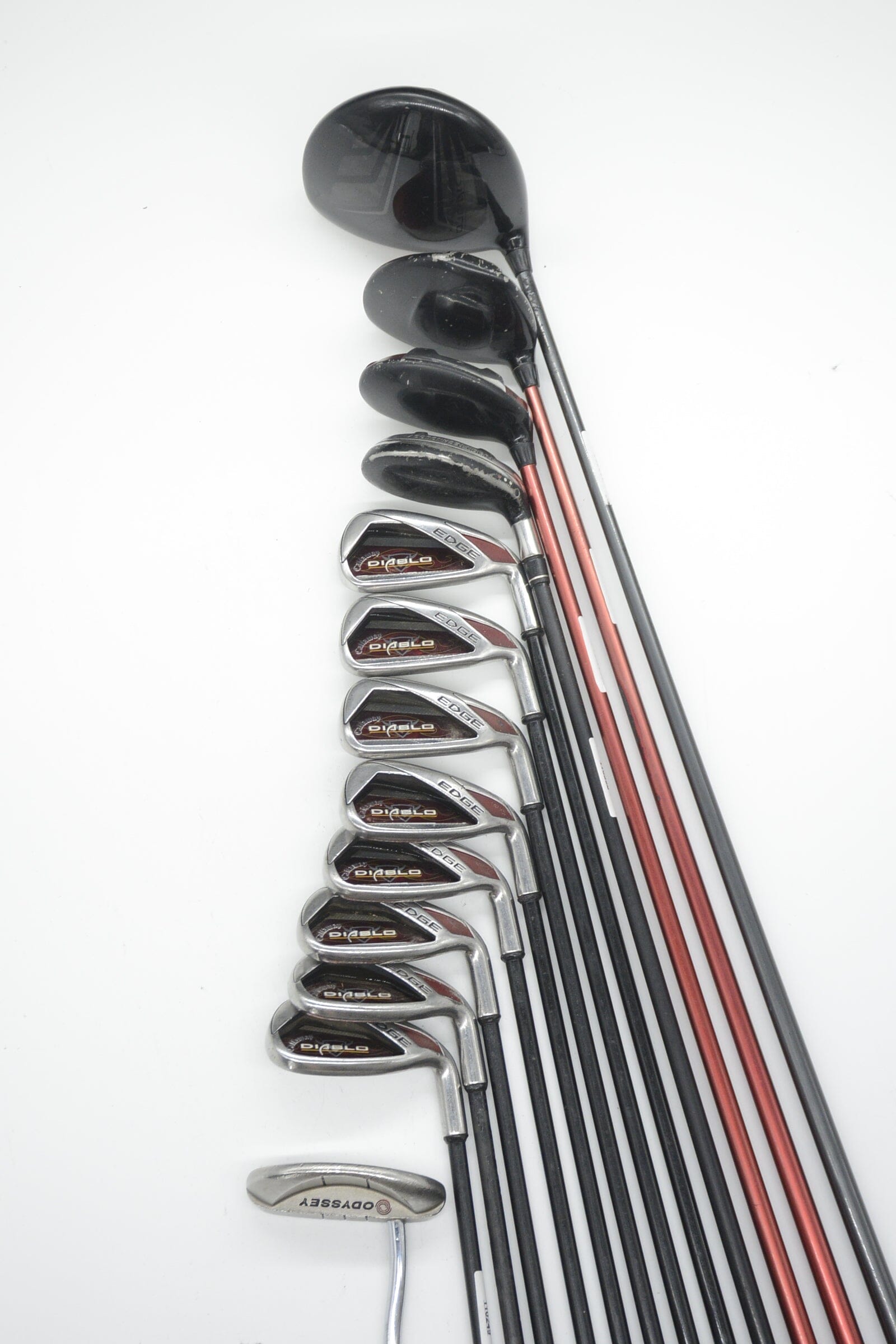 Callaway Diablo Edge Mixed Full Set R Flex -0.5" Golf Clubs GolfRoots