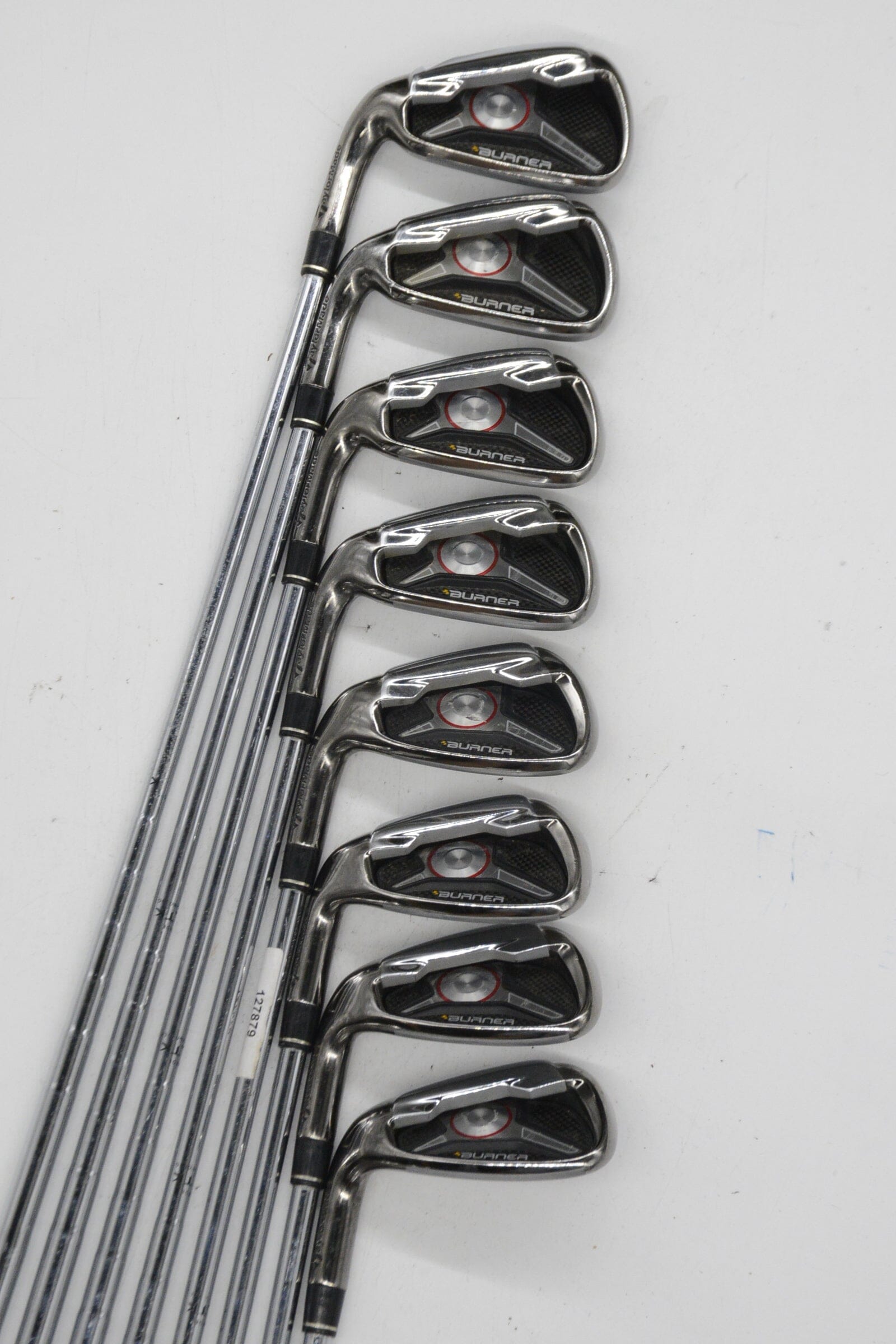 Lefty TaylorMade Burner '09 4-AW Iron Set S Flex +1.25" Golf Clubs GolfRoots