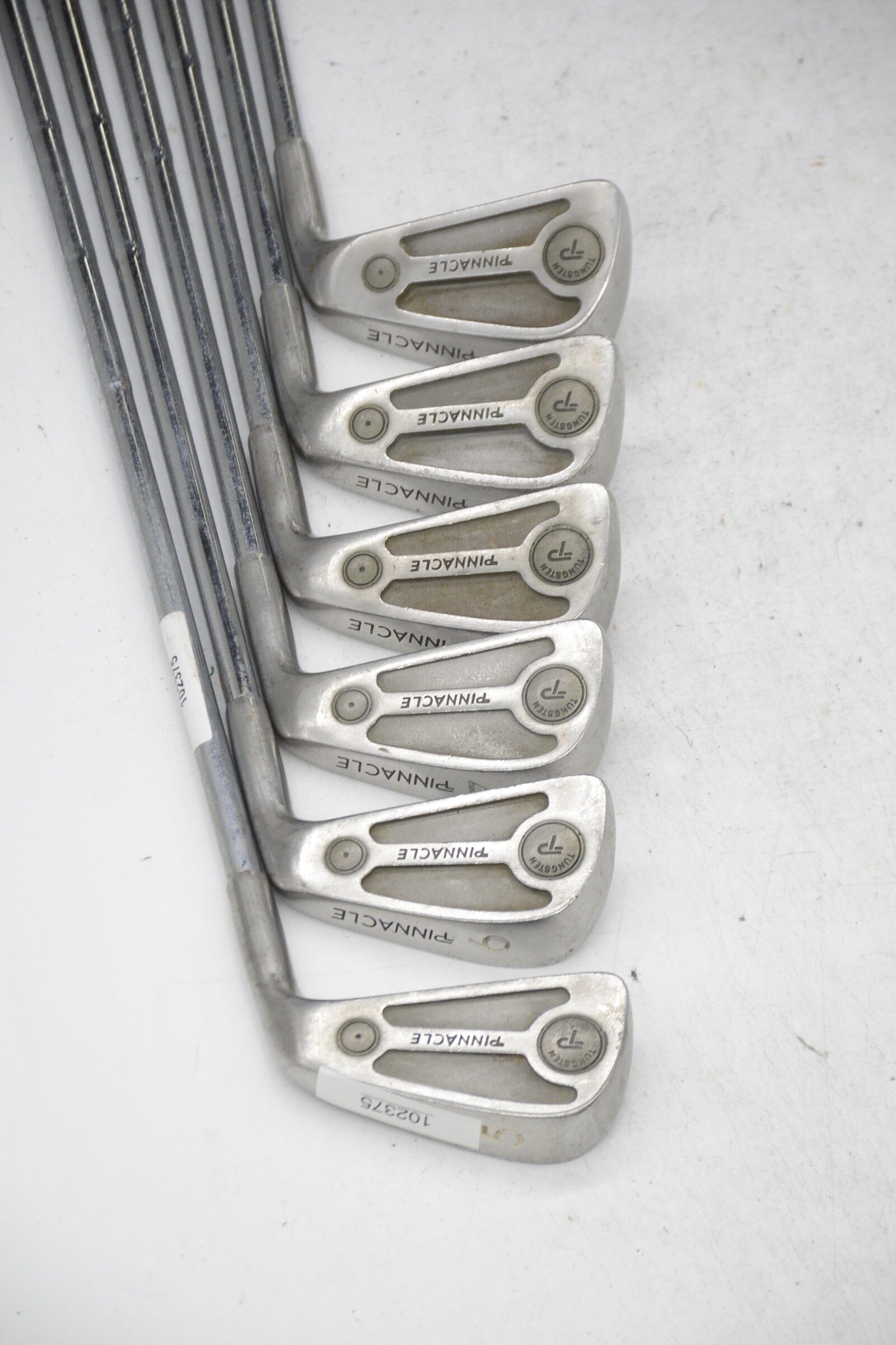 Pinnacle Tungsten 5-PW Iron Set S Flex -1" Golf Clubs GolfRoots