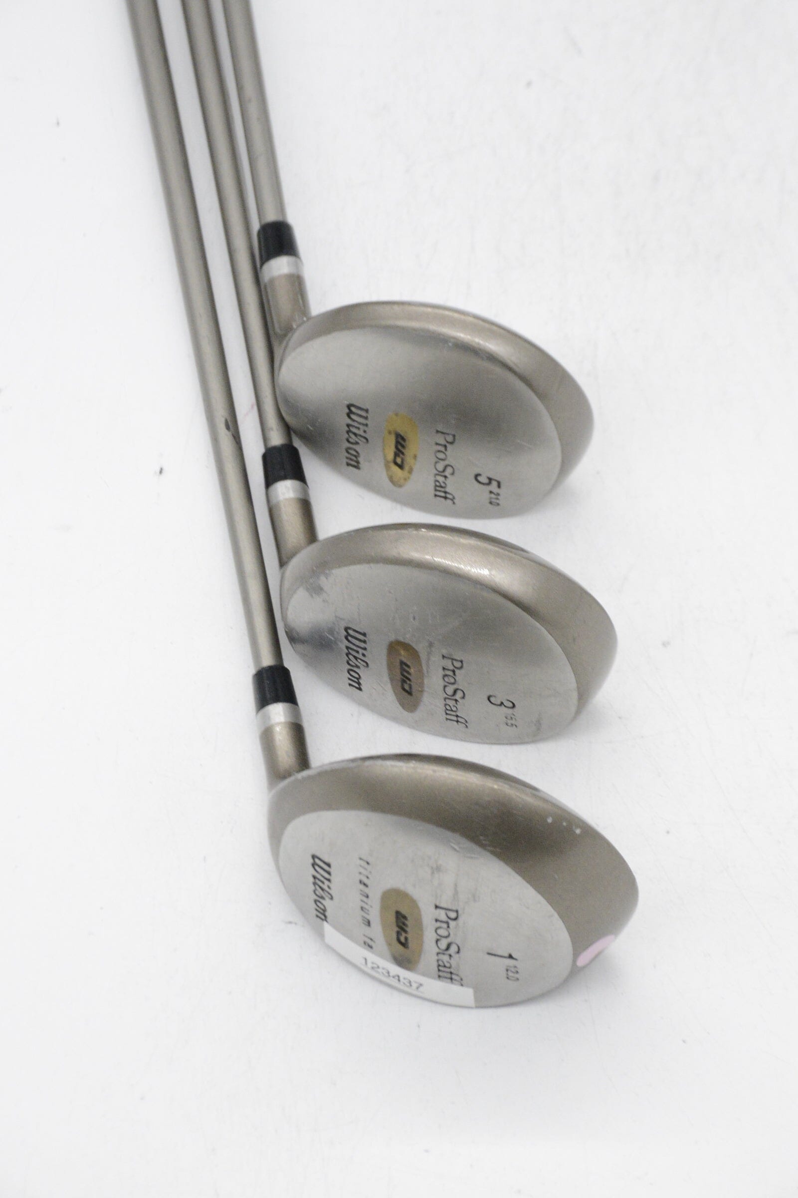 Women's *Dented* Wilson ProStaff D, 3W, 5W Wood Set W Flex Golf Clubs GolfRoots