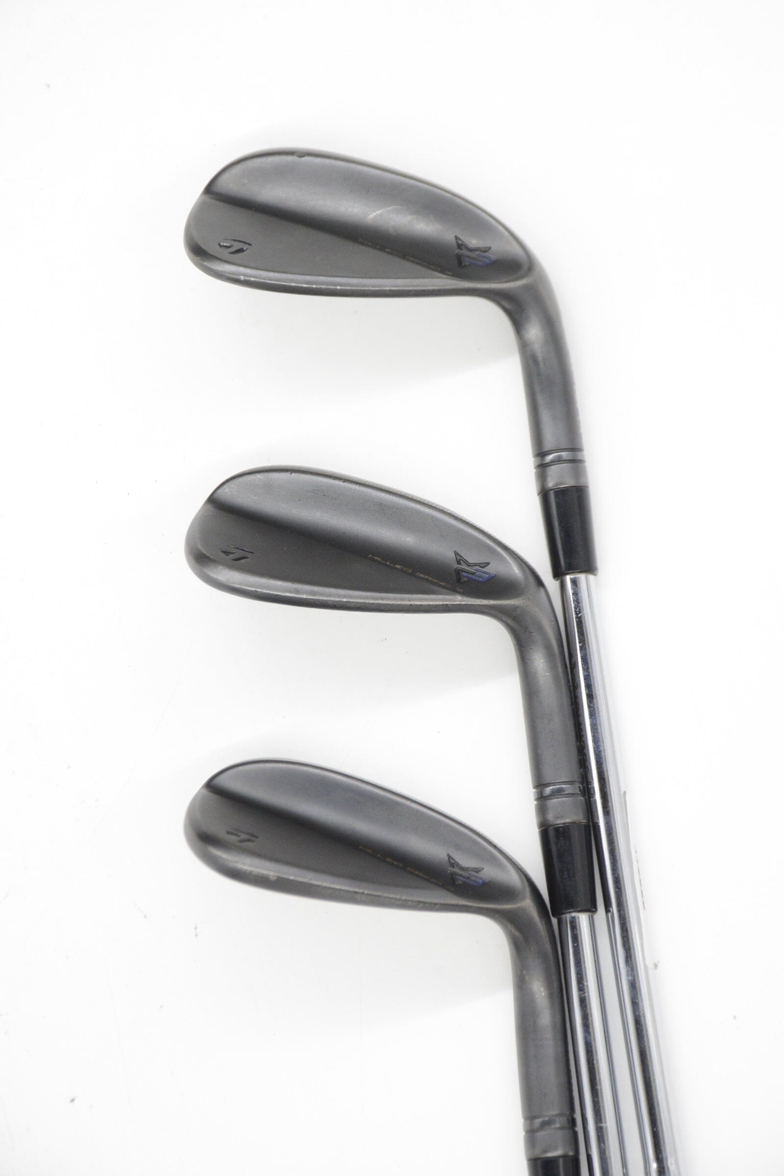 TaylorMade MG3 Black 50, 54, 58 Degree Wedge Set S Flex Golf Clubs GolfRoots
