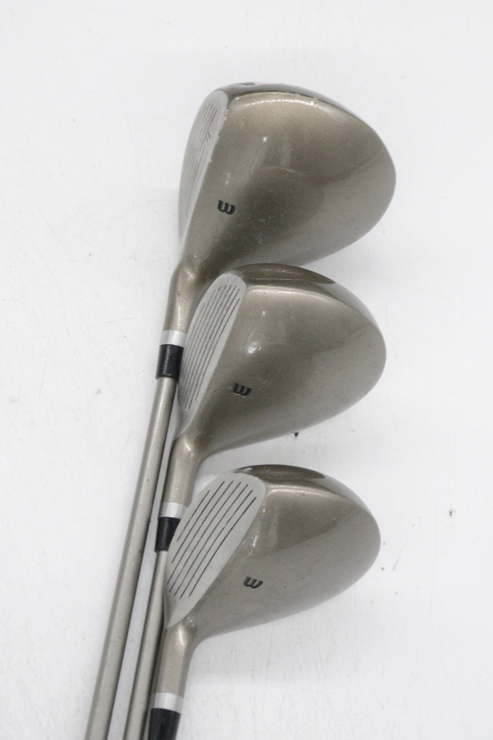 Women's *Dented* Wilson ProStaff D, 3W, 5W Wood Set W Flex Golf Clubs GolfRoots