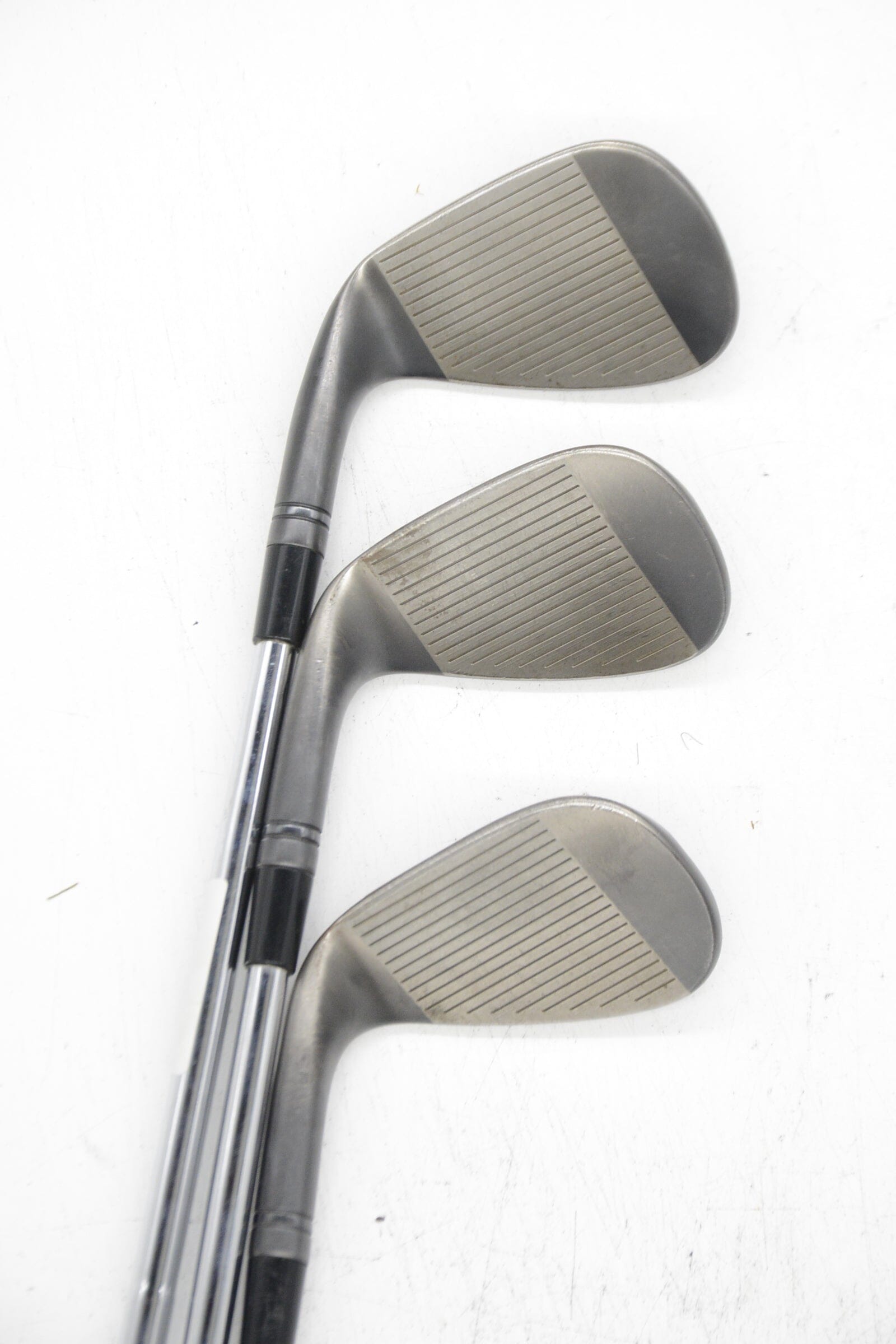 TaylorMade MG3 Black 50, 54, 58 Degree Wedge Set S Flex Golf Clubs GolfRoots